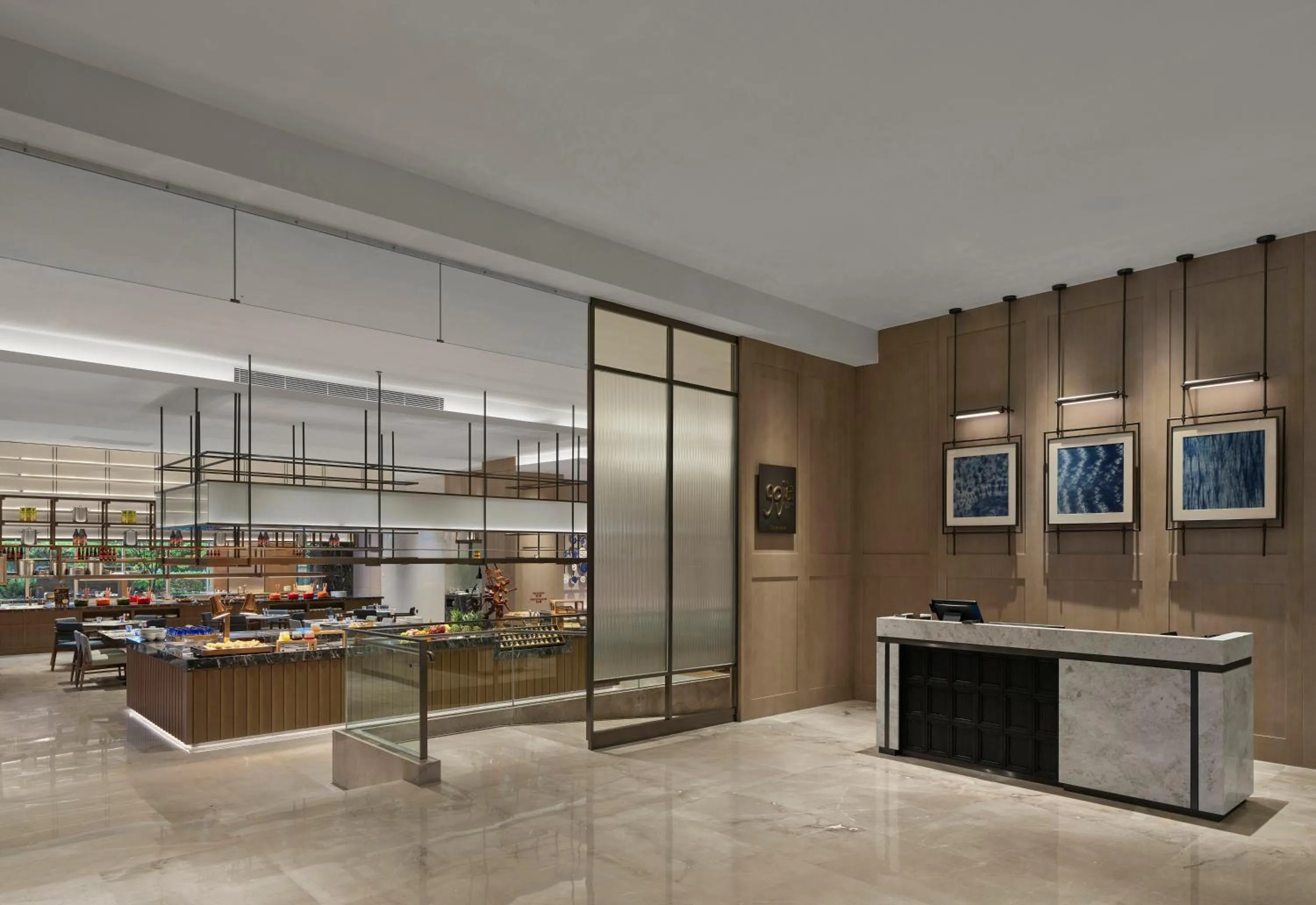 Restaurant/places to eat in Shanghai Marriott Hotel Yangpu Riverside