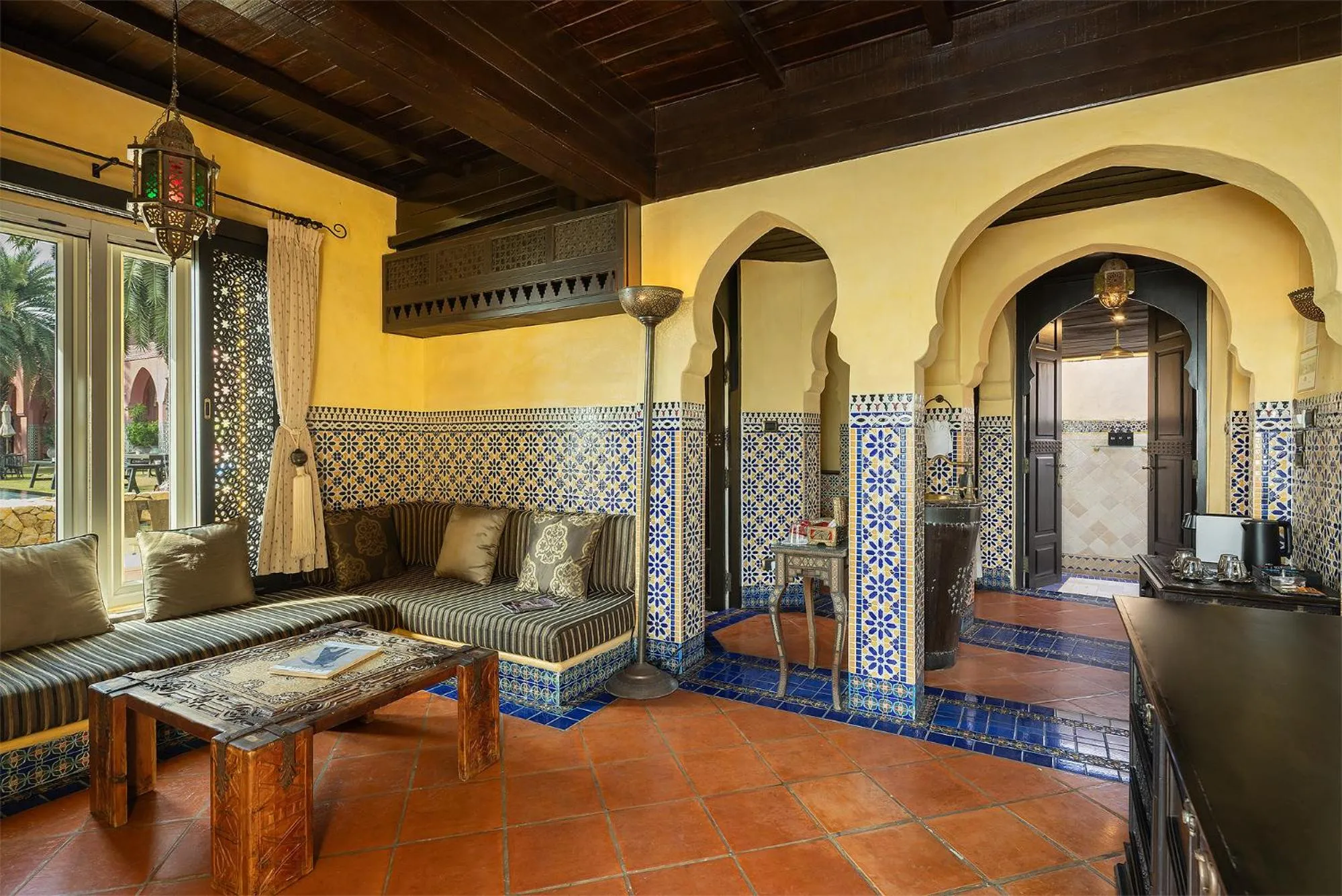 Living room in Villa Maroc Resort