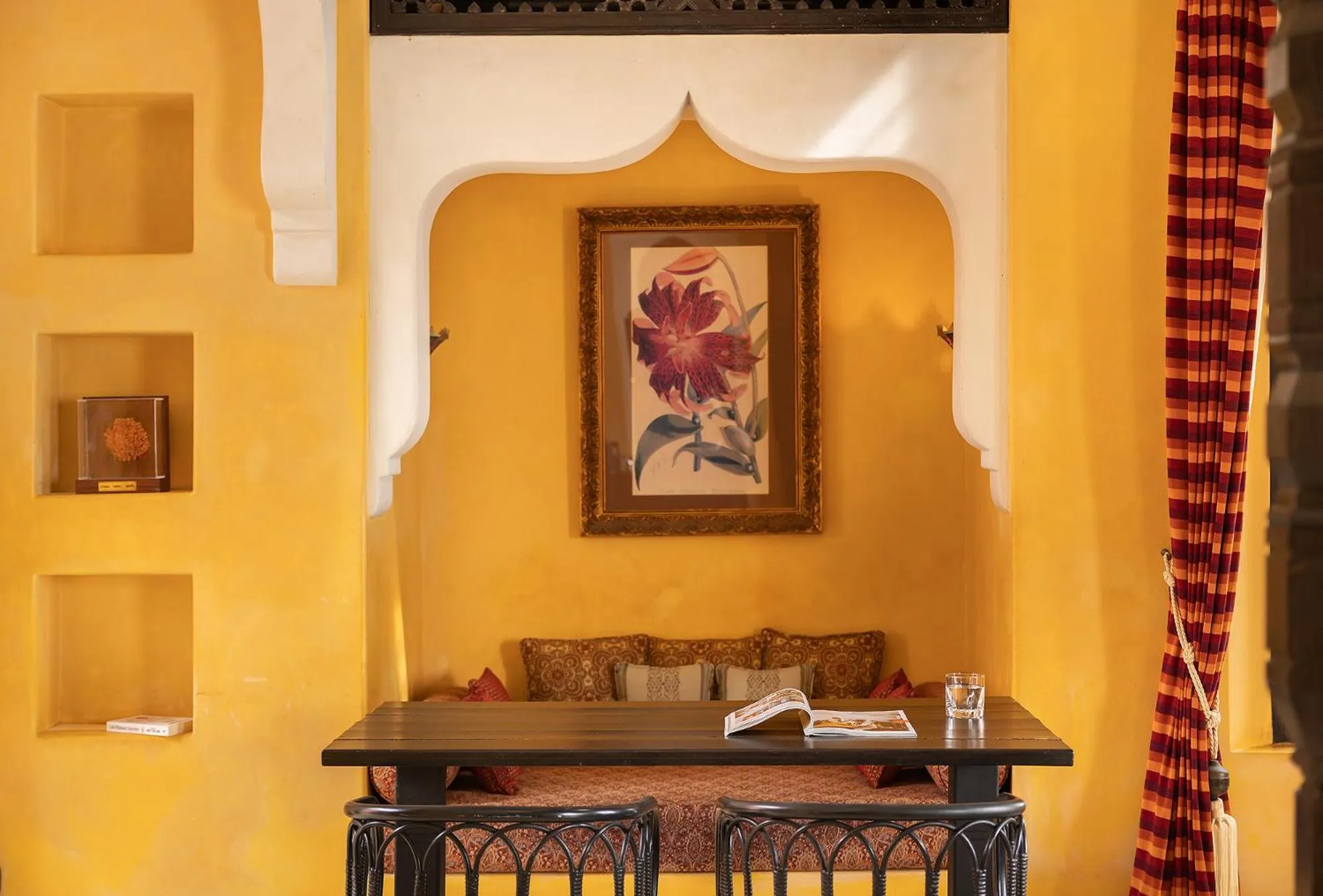 Seating area in Villa Maroc Resort