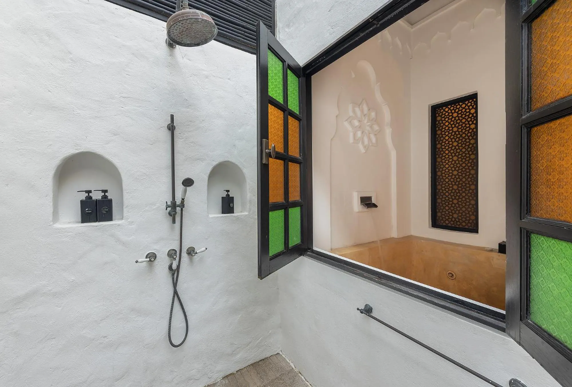 Shower in Villa Maroc Resort