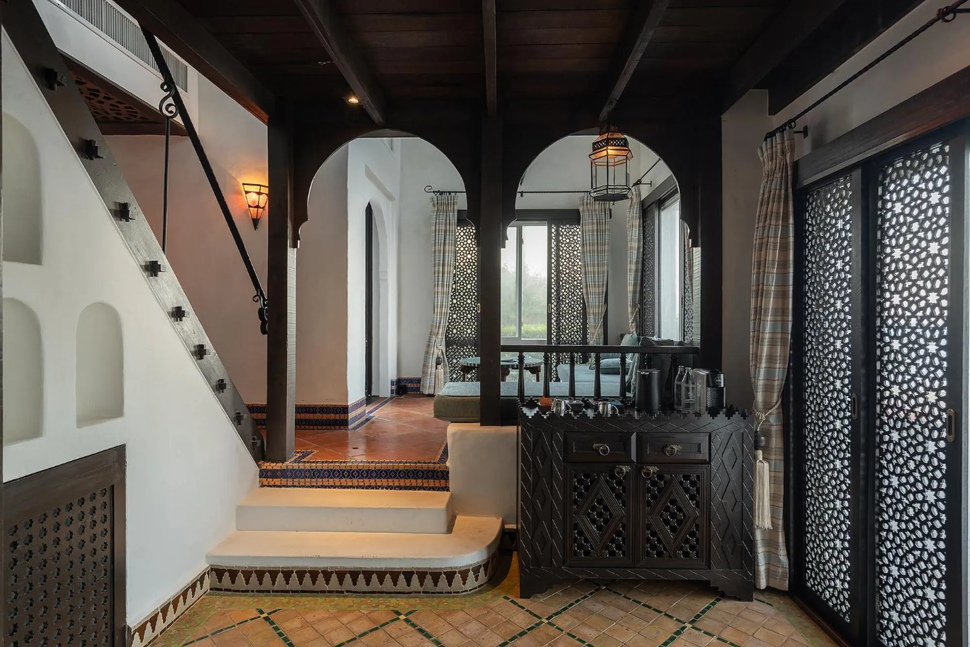 Living room in Villa Maroc Resort
