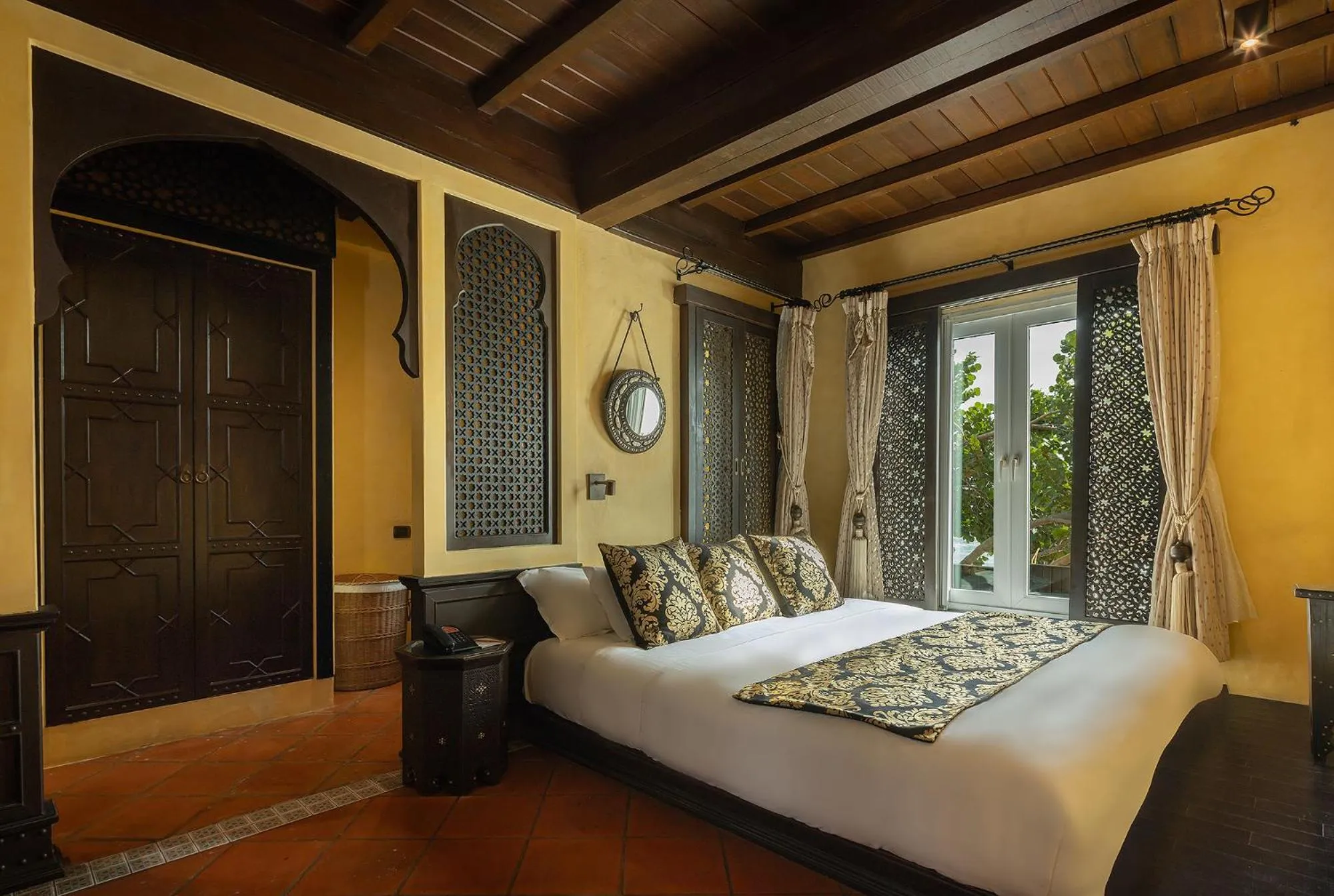 Bed in Villa Maroc Resort