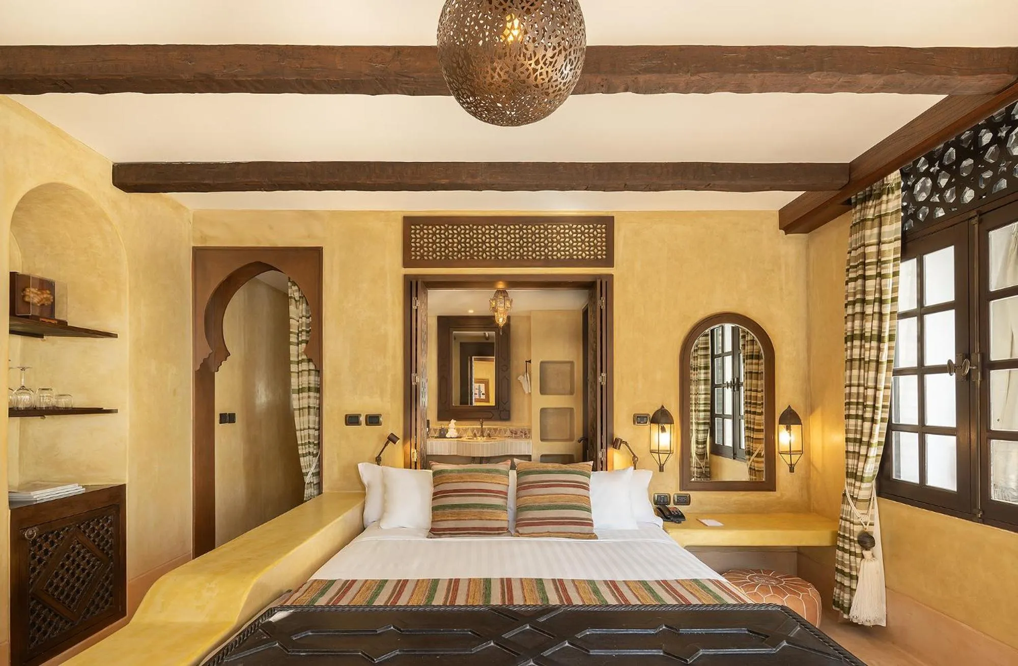 Bed in Villa Maroc Resort