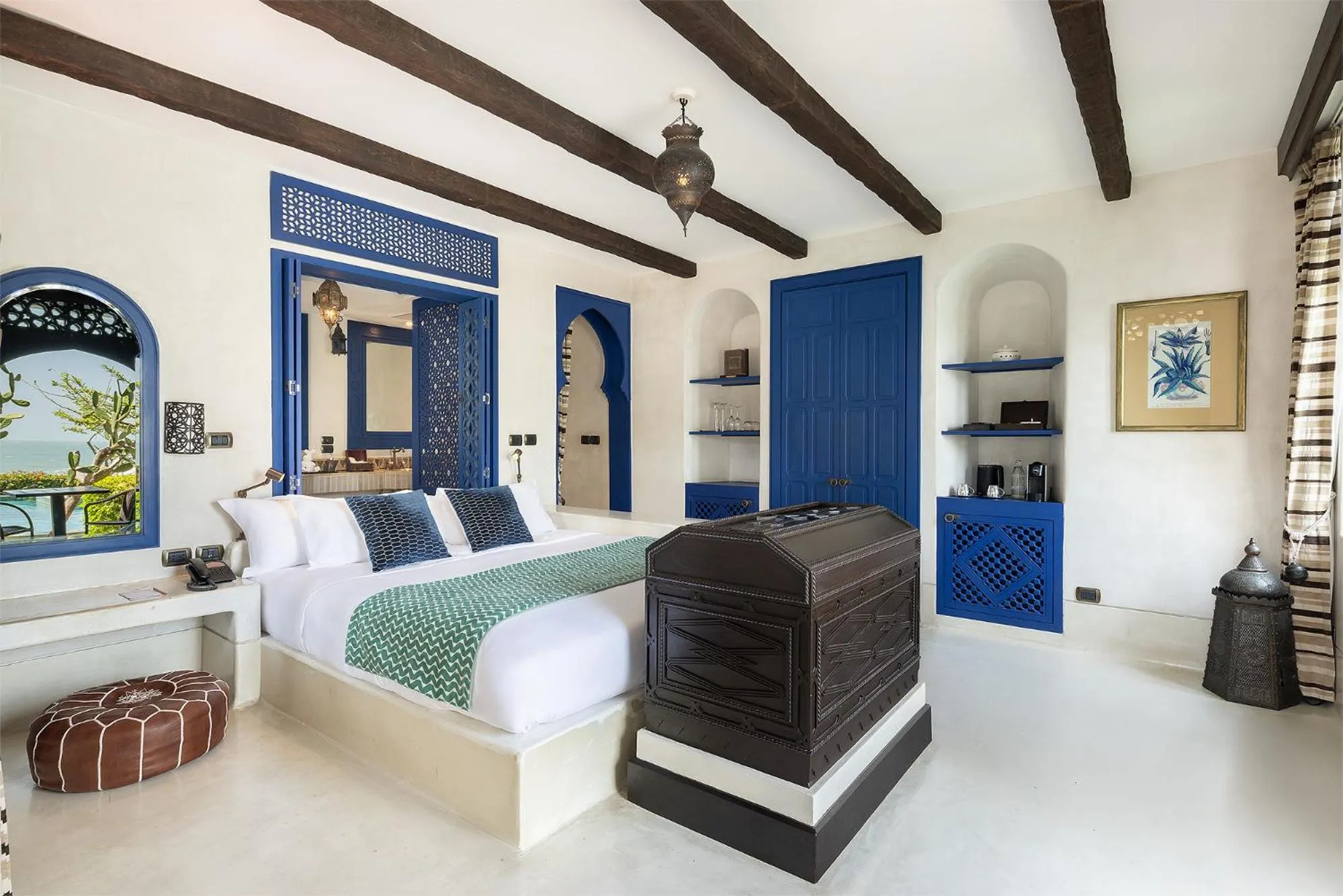 Bed in Villa Maroc Resort