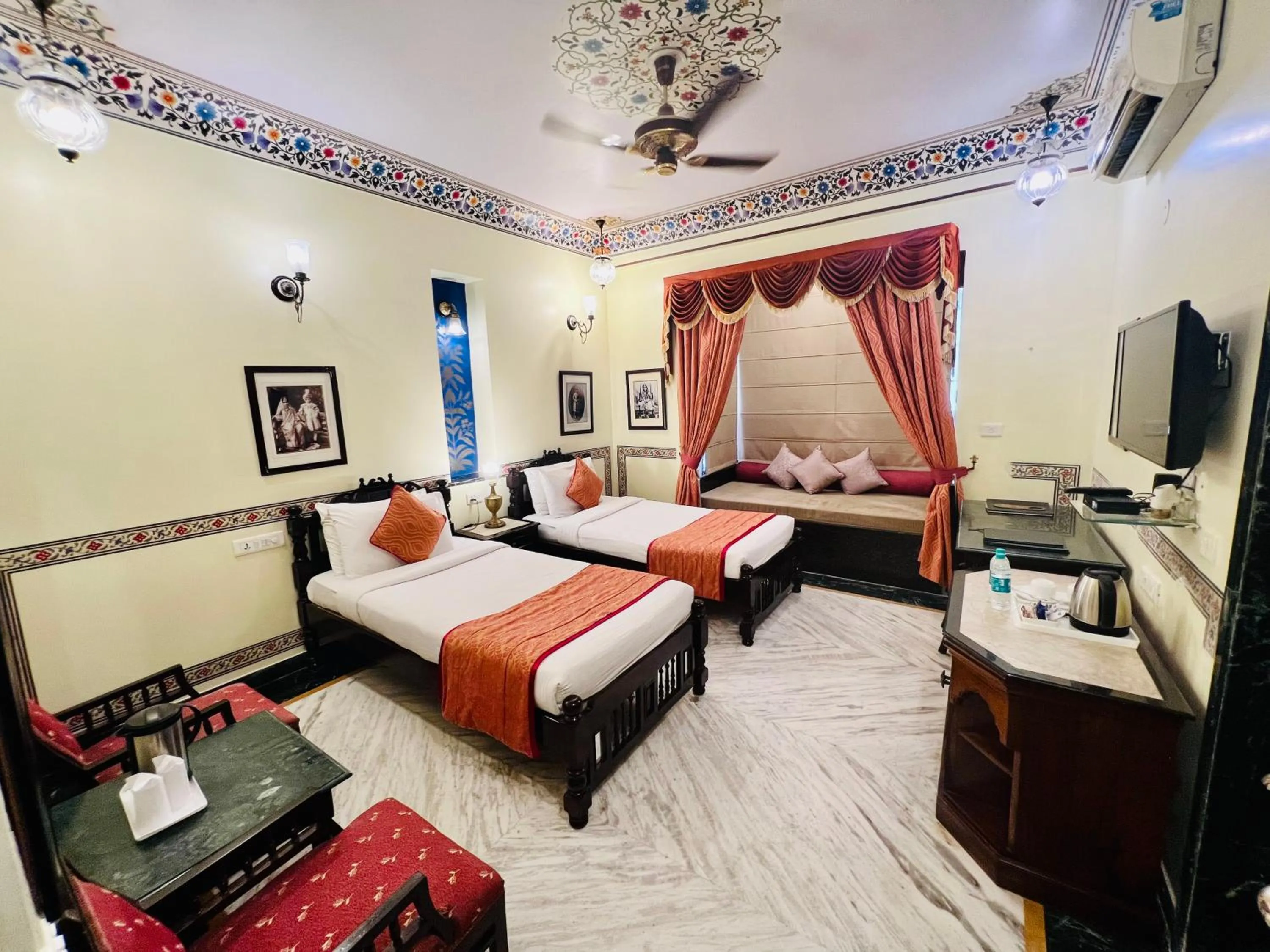 View (from property/room), Bed in Umaid Mahal - A Heritage Style Boutique Hotel