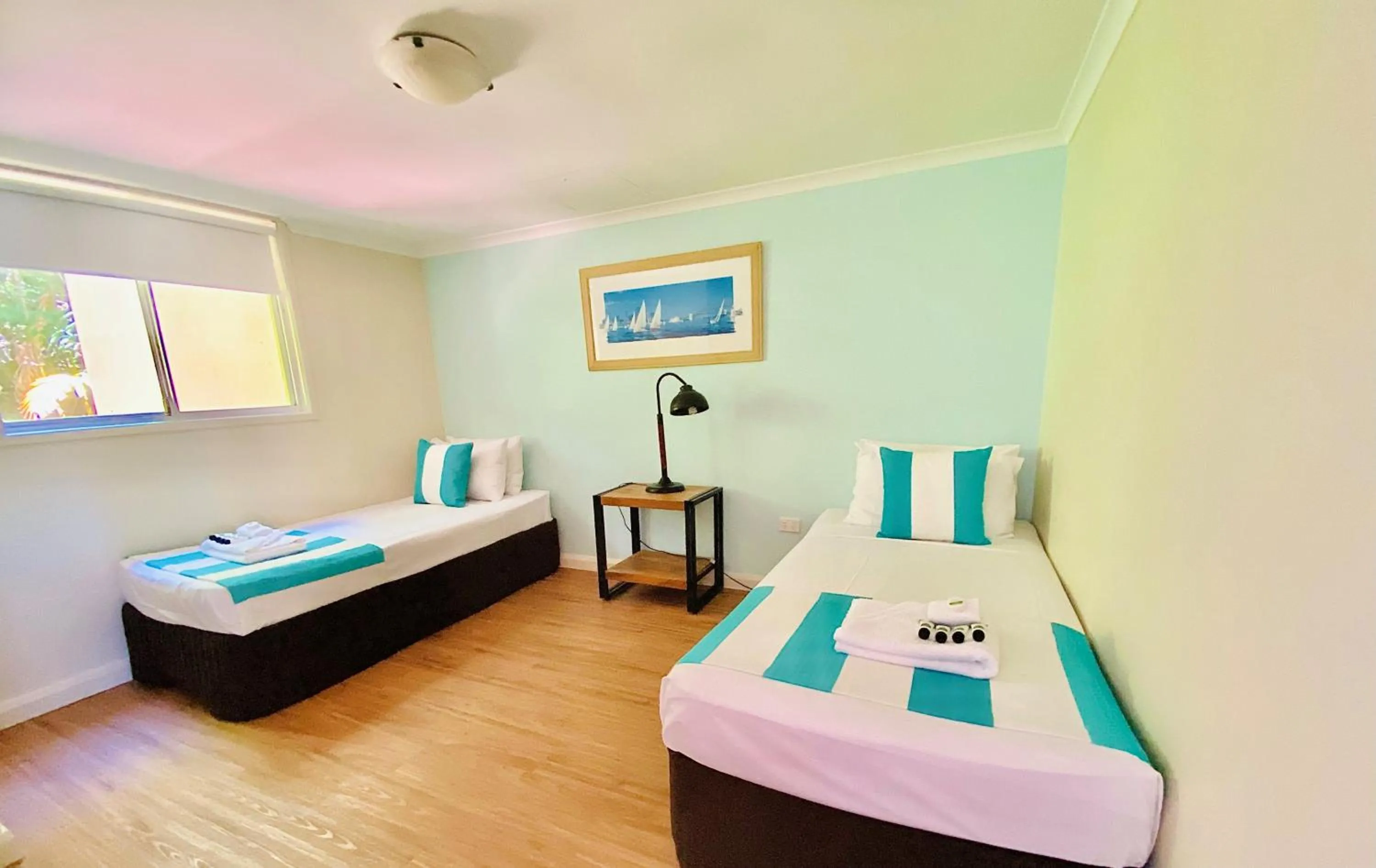 Bed in Shingley Beach Resort - Whitsundays