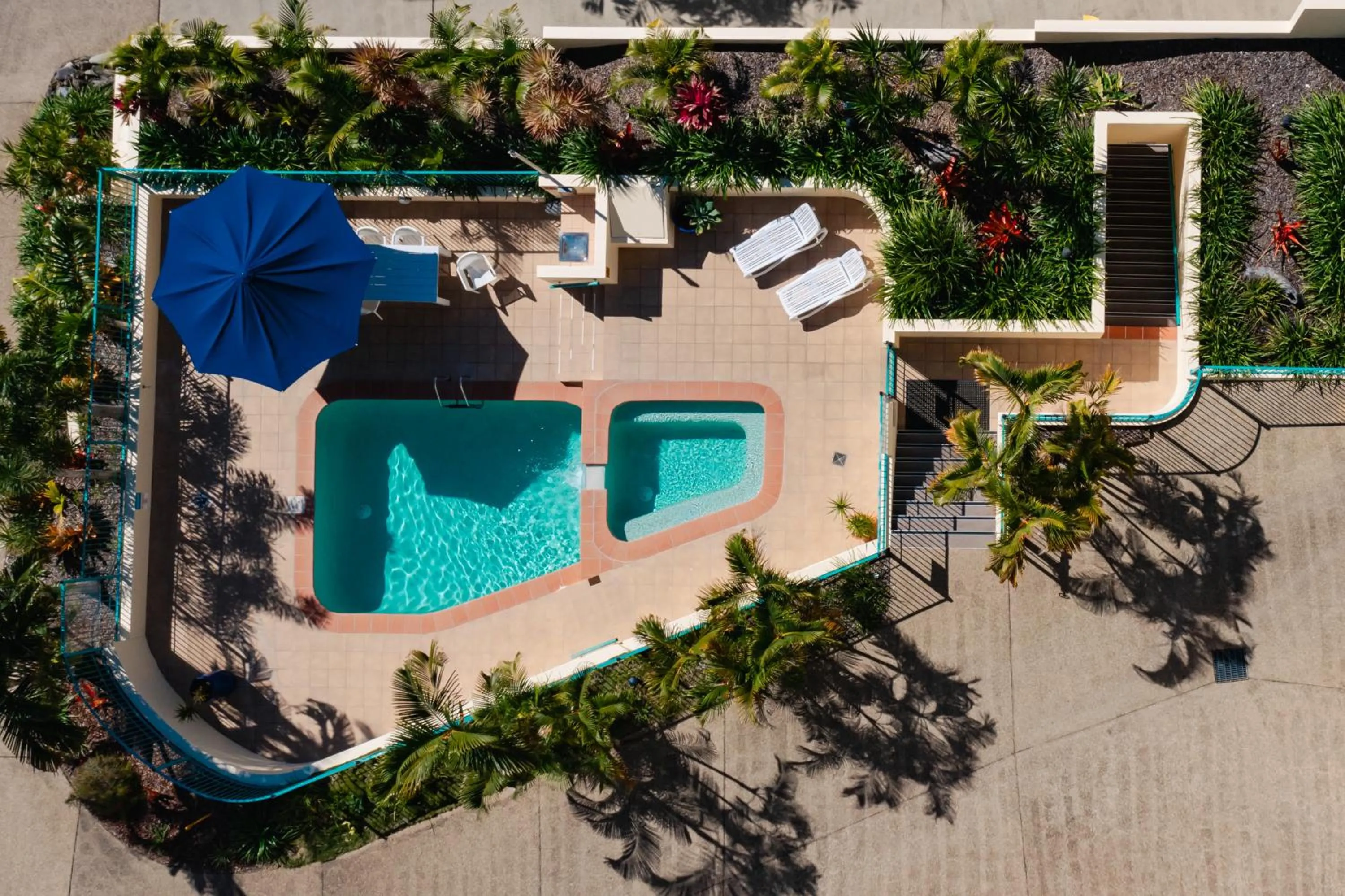 Bird's eye view in Shingley Beach Resort - Whitsundays