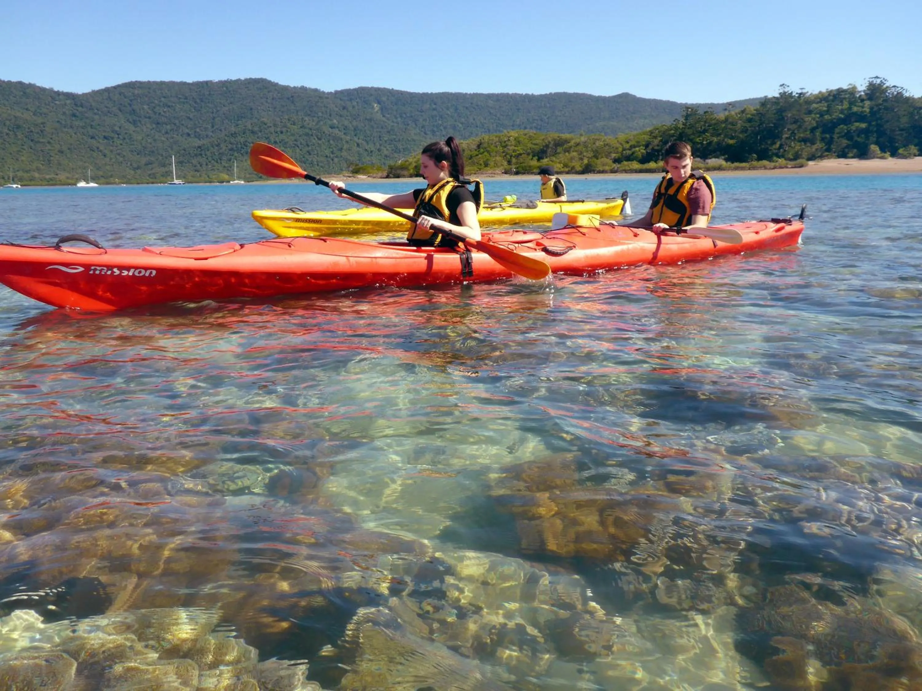 Canoeing in Shingley Beach Resort - Whitsundays