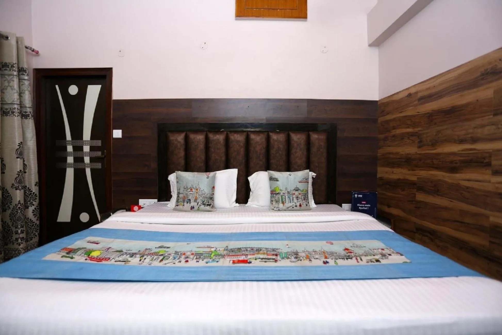 Bed in Ekam Lodge