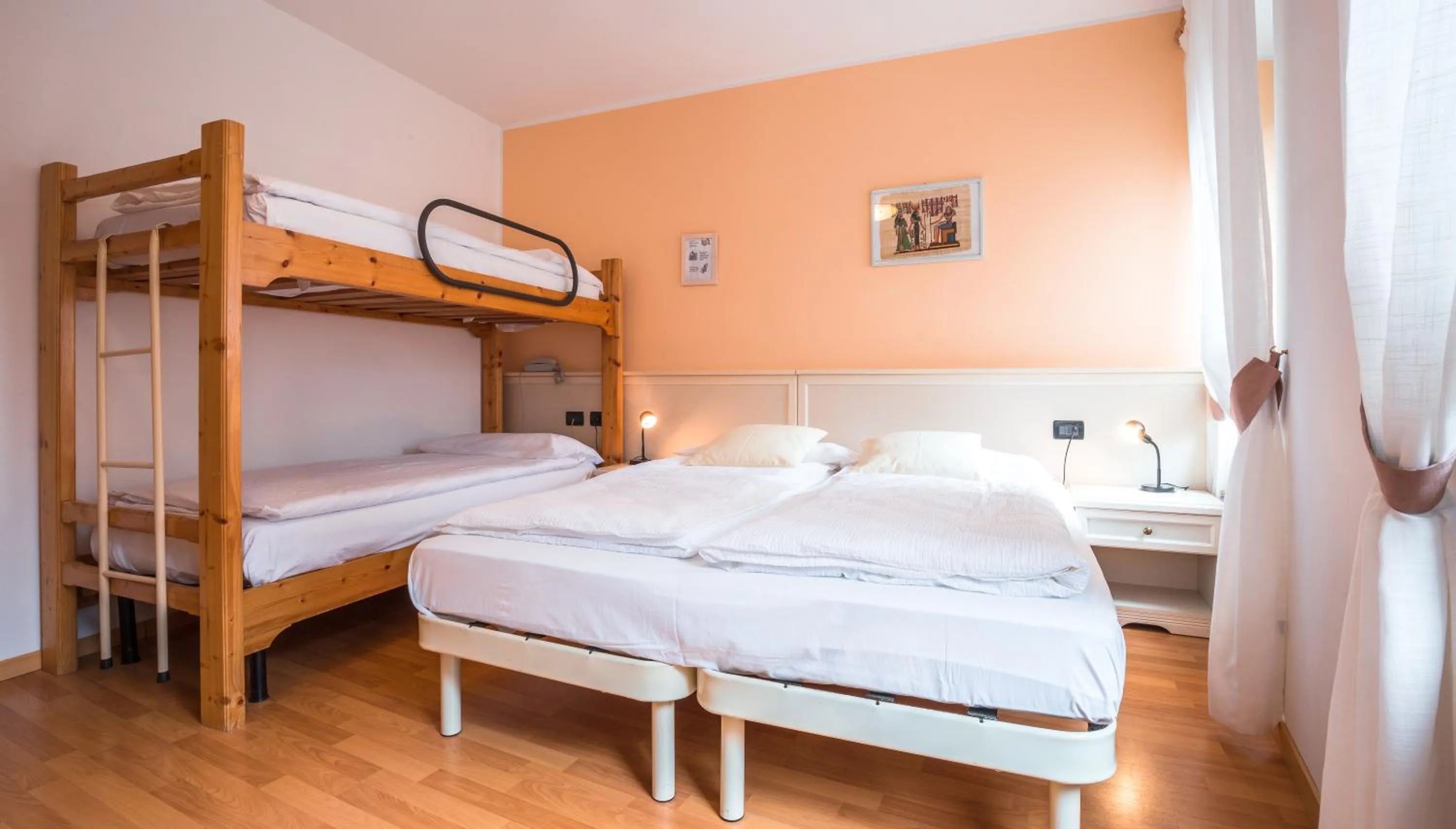 Photo of the whole room, Bed in Albergo Maggiorina