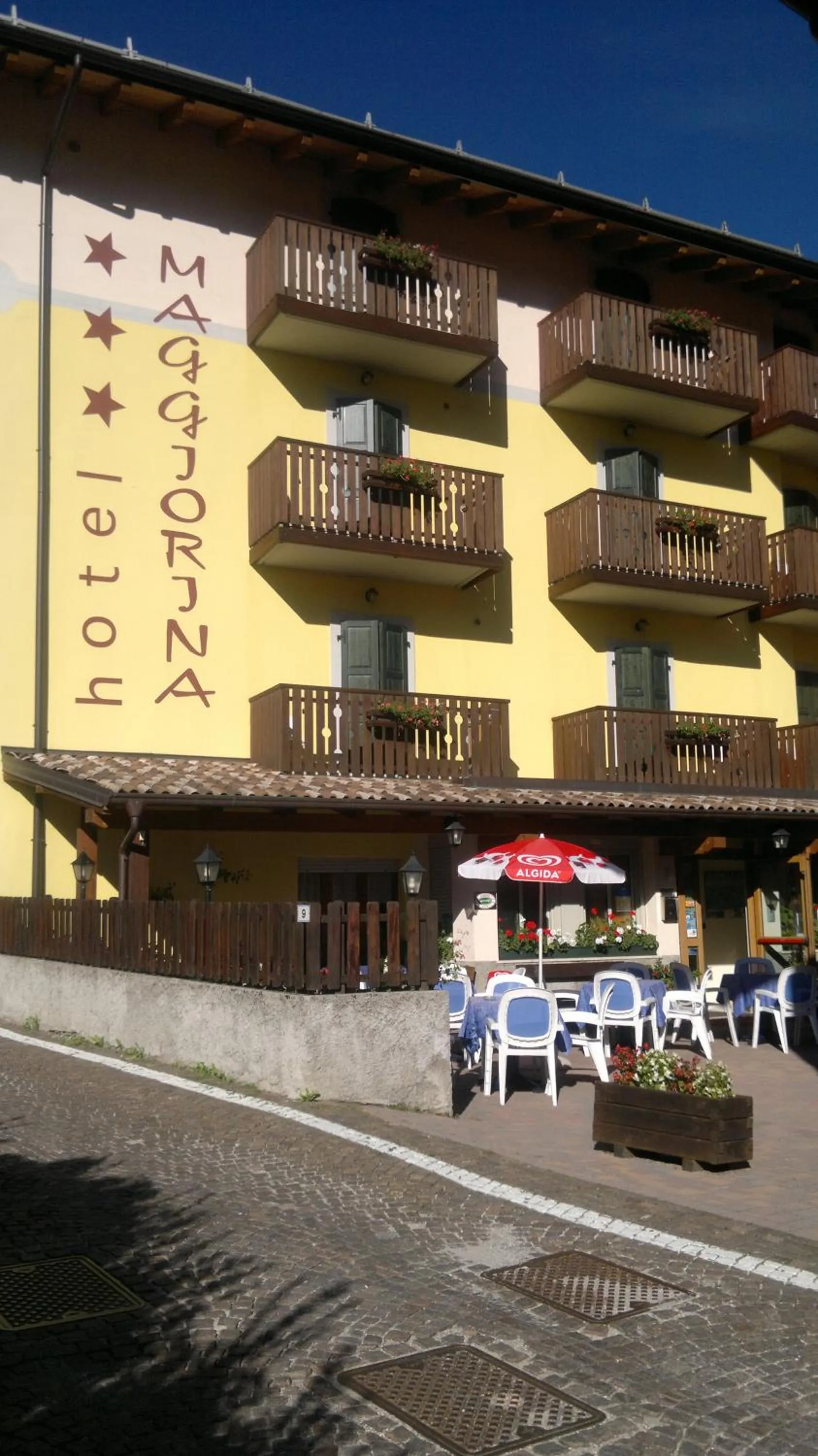 Facade/entrance in Albergo Maggiorina