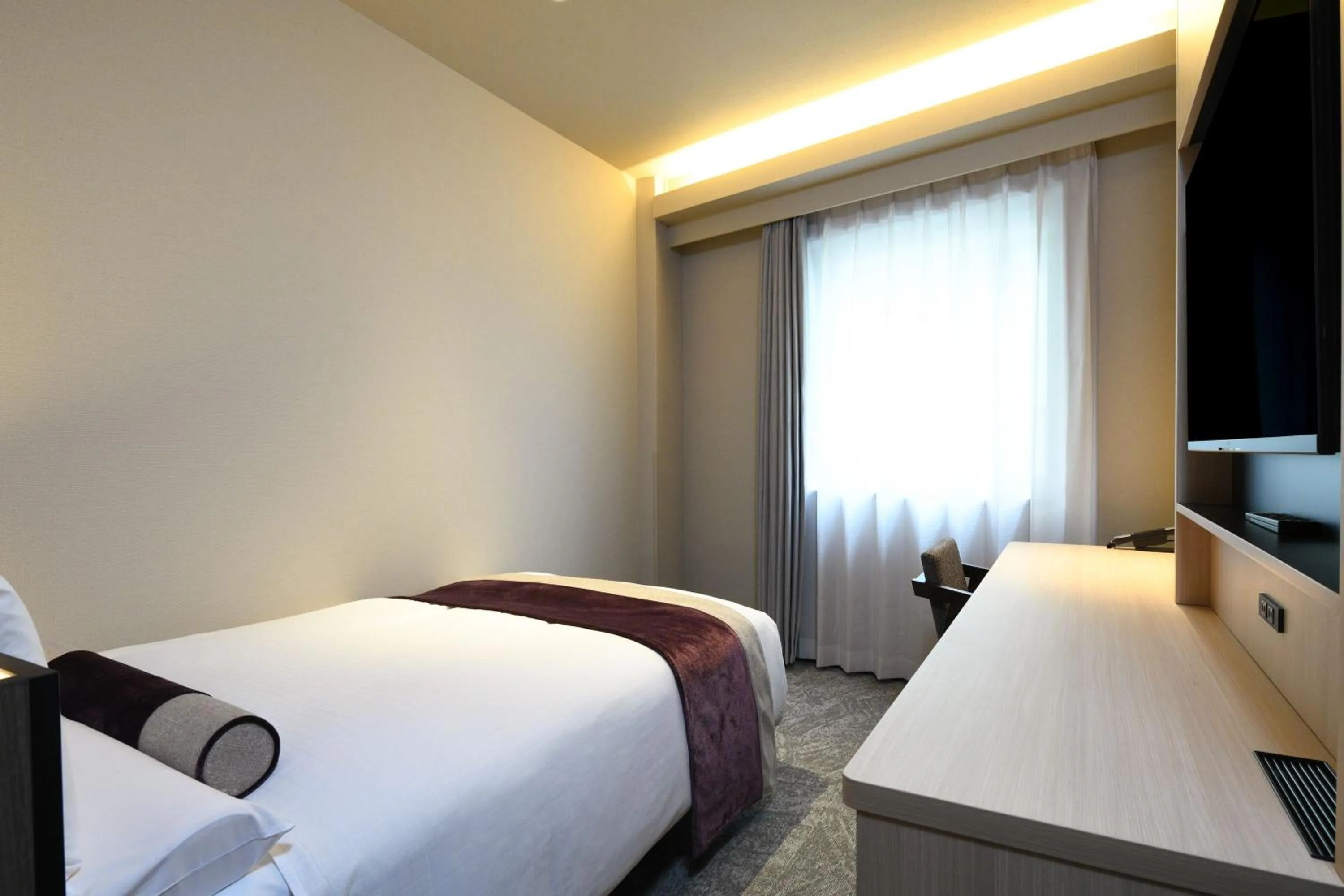 Photo of the whole room, Bed in HOTEL MYSTAYS Ochanomizu Conference Center