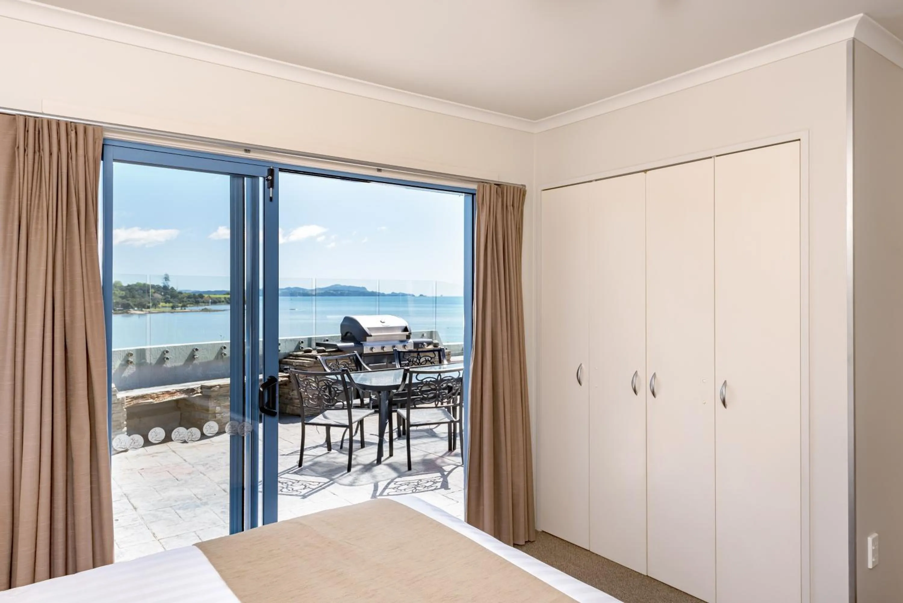 Patio in Blue Pacific Apartments