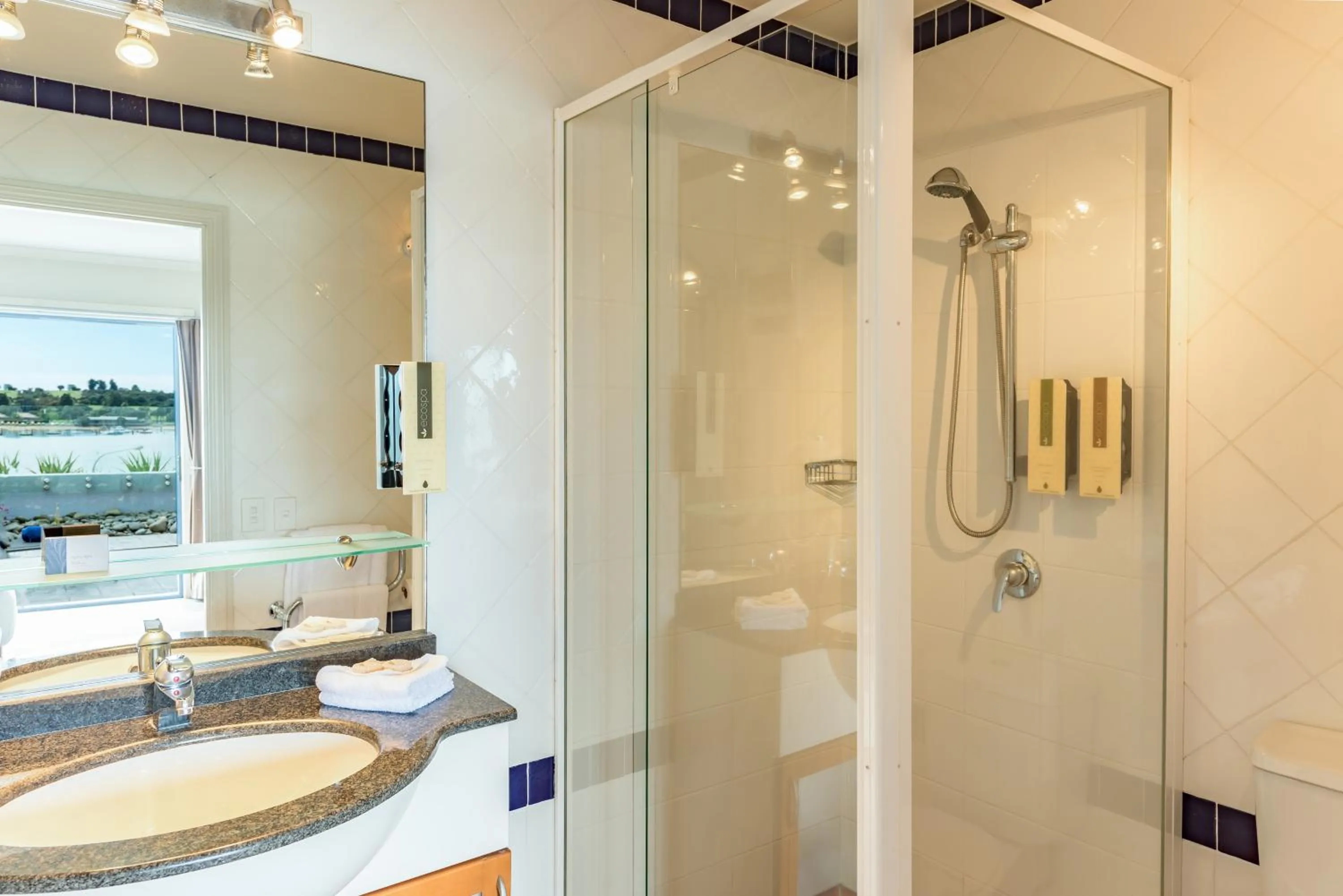 Bathroom in Blue Pacific Apartments