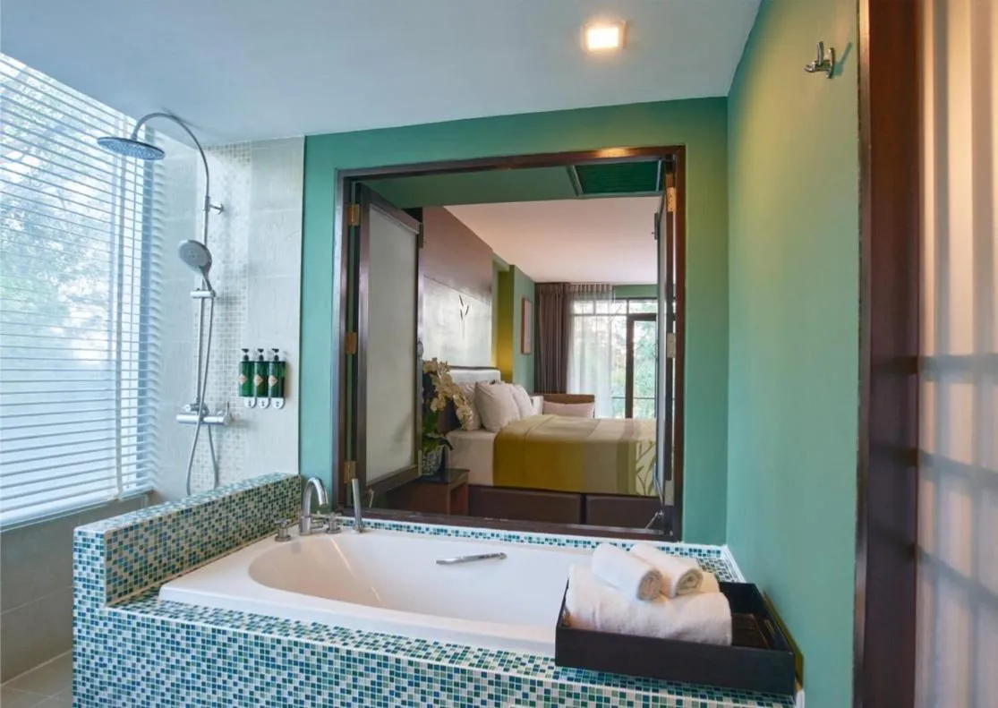 Bathroom, Bed in The Bihai Hua Hin