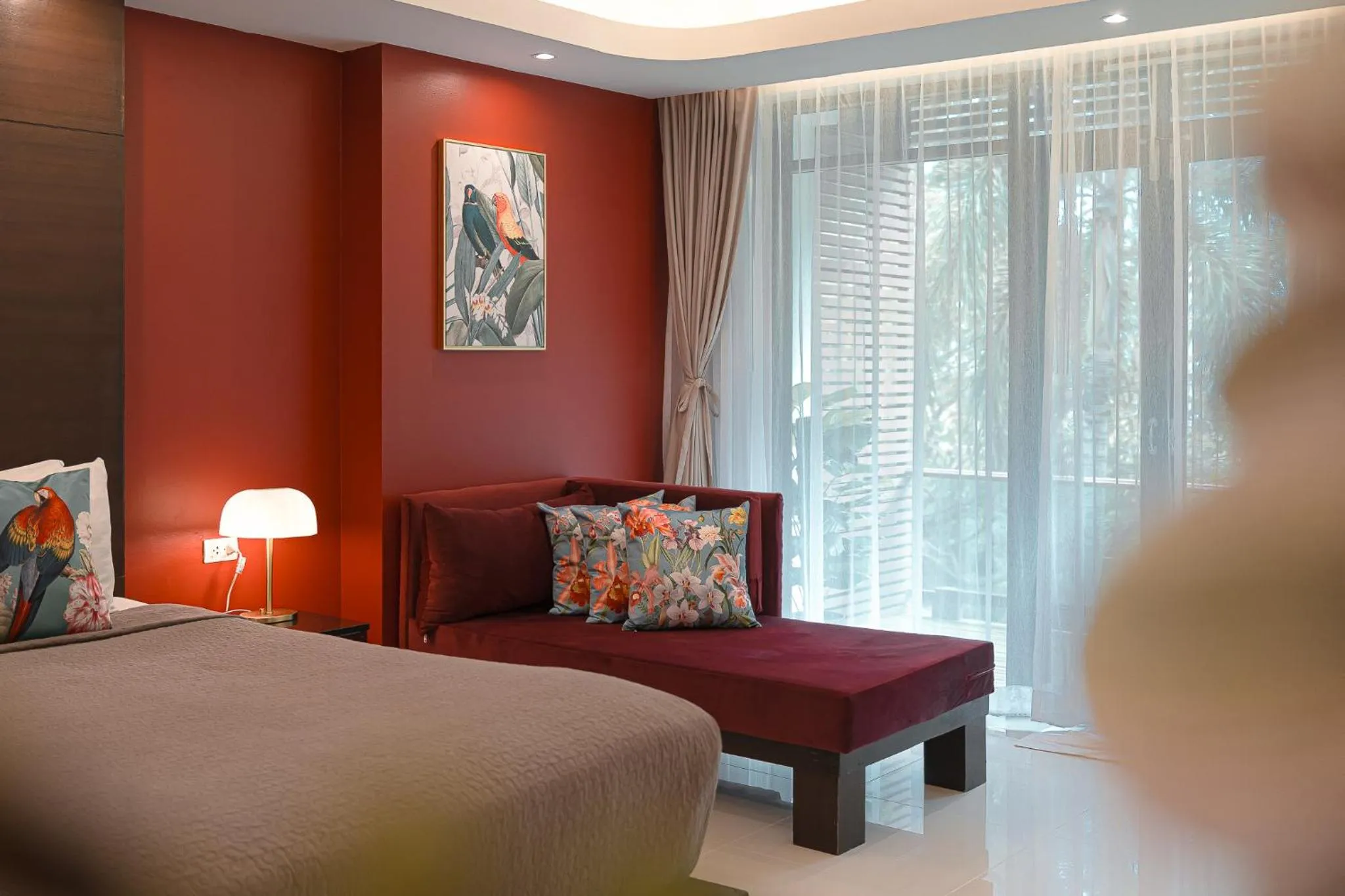 Seating area, Bed in The Bihai Hua Hin