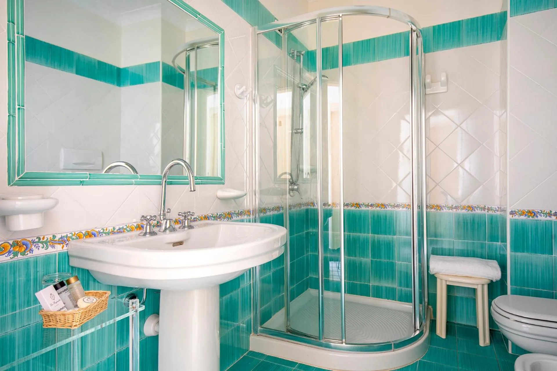 Bathroom in La Reginella Resort & Spa