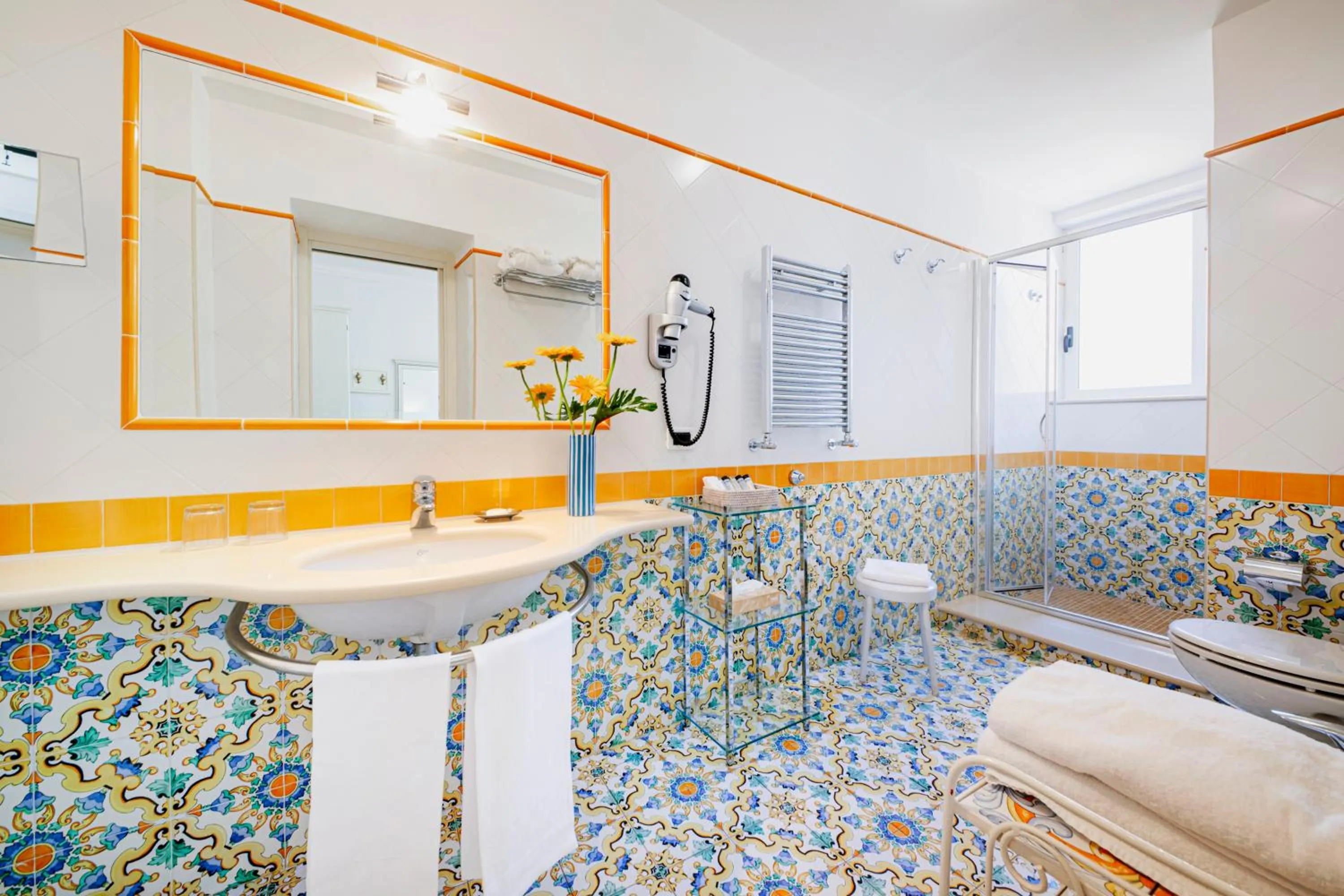 Bathroom in La Reginella Resort & Spa