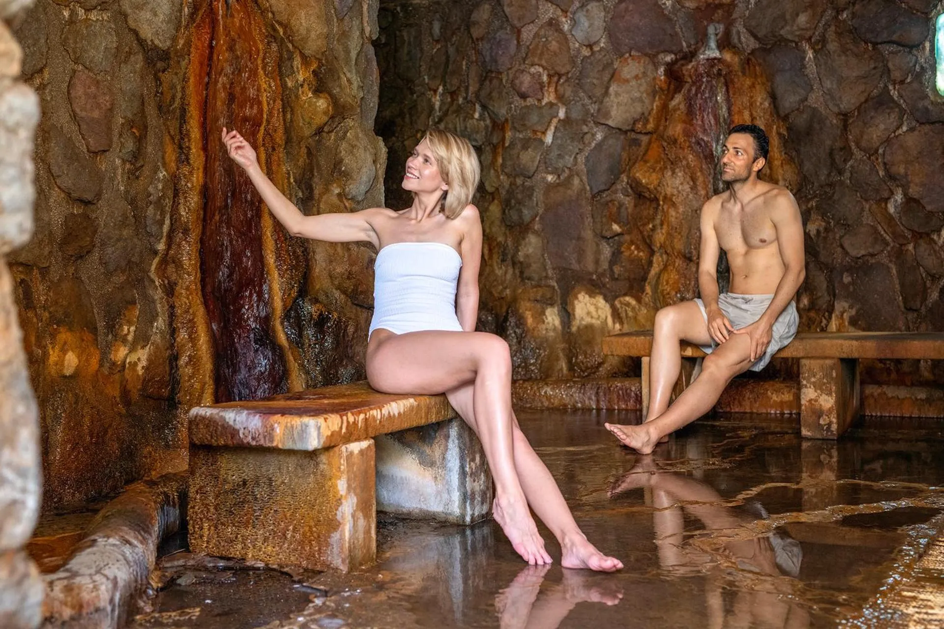 People in La Reginella Resort & Spa