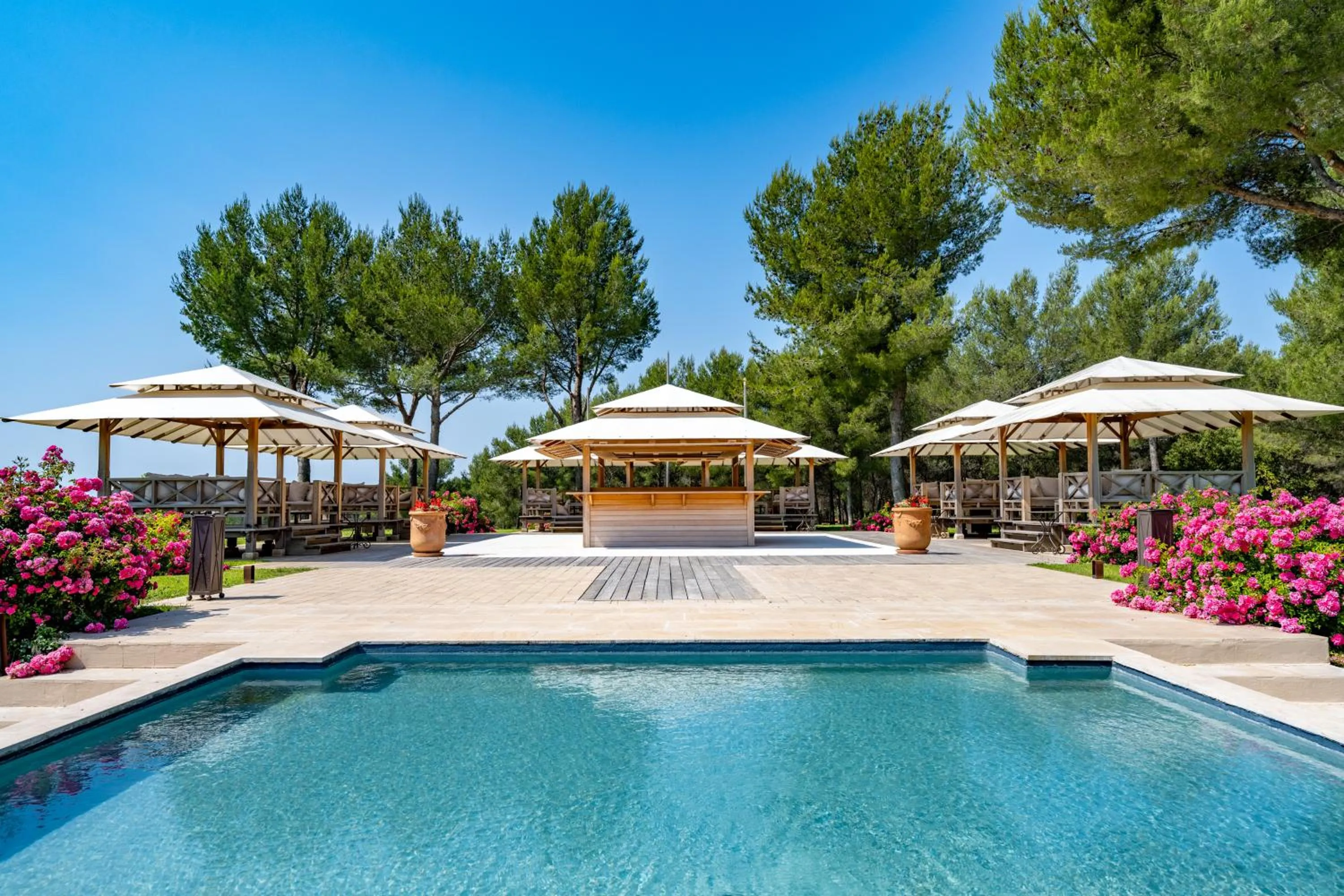 Garden in L'Hôtel & Spa du Castellet