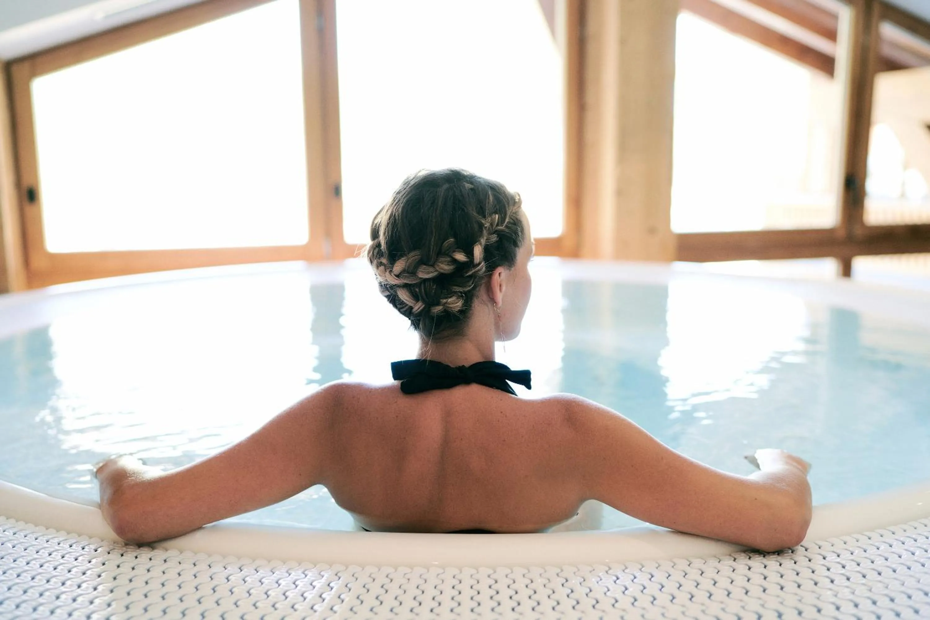 Hot Tub in Hôtel Avancher