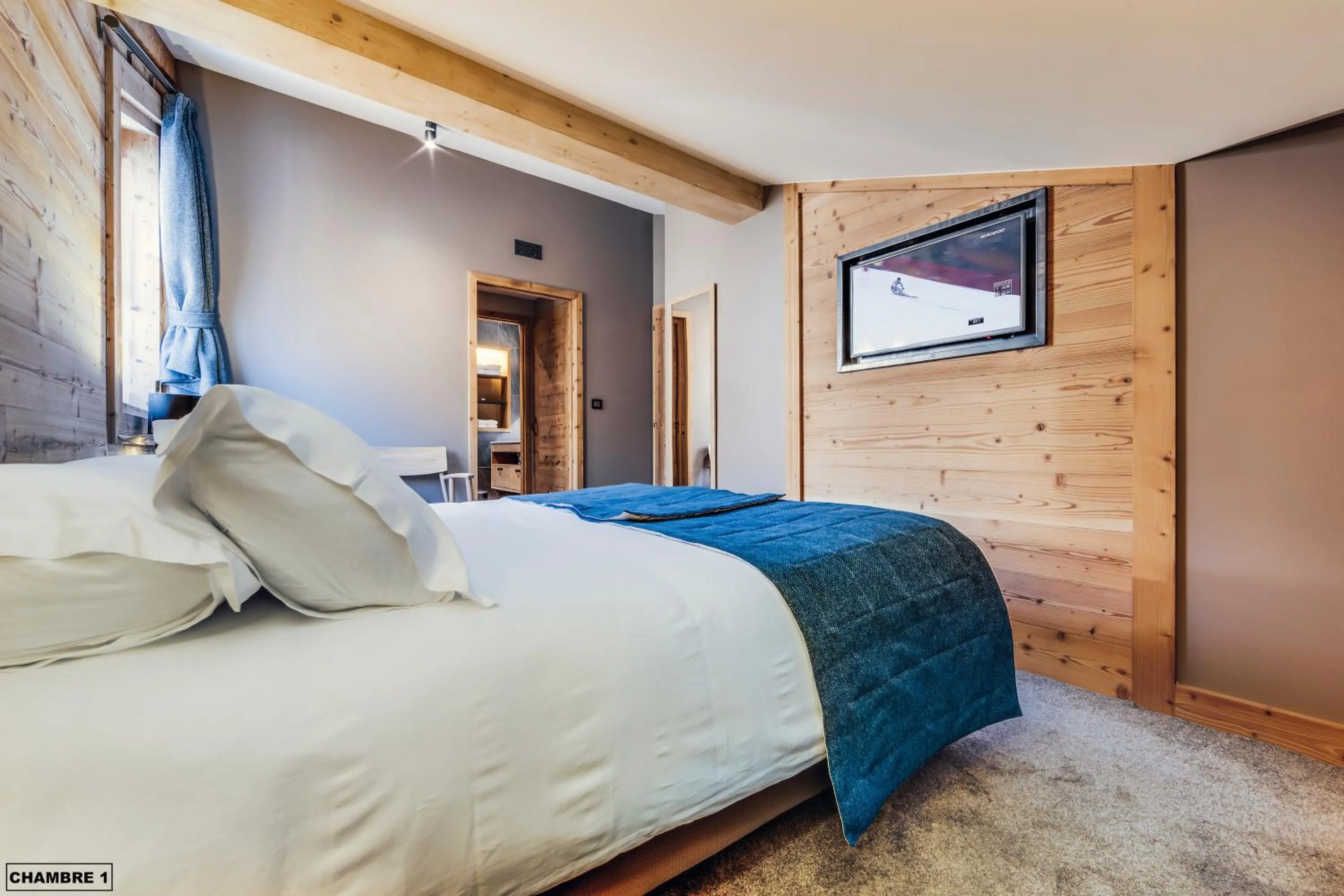 Bed in Hôtel Avancher