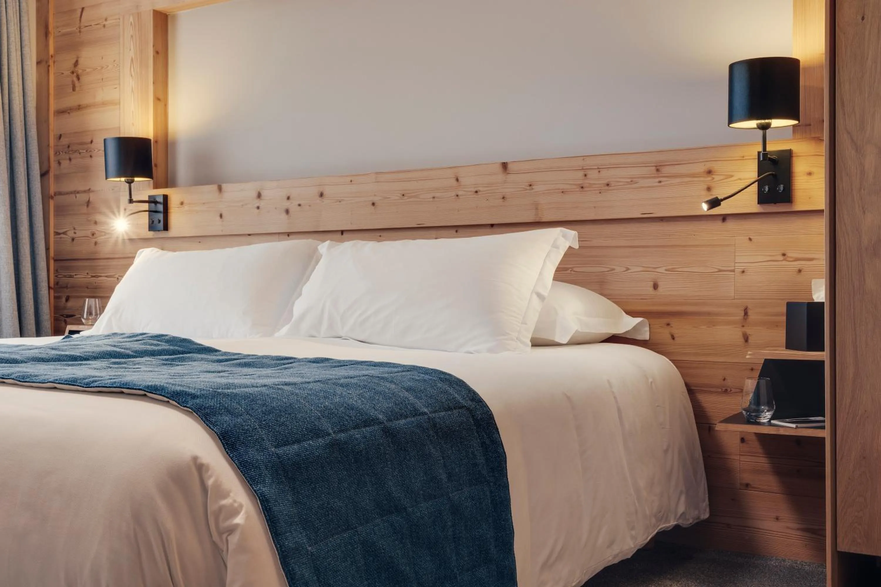 Bed in Hôtel Avancher