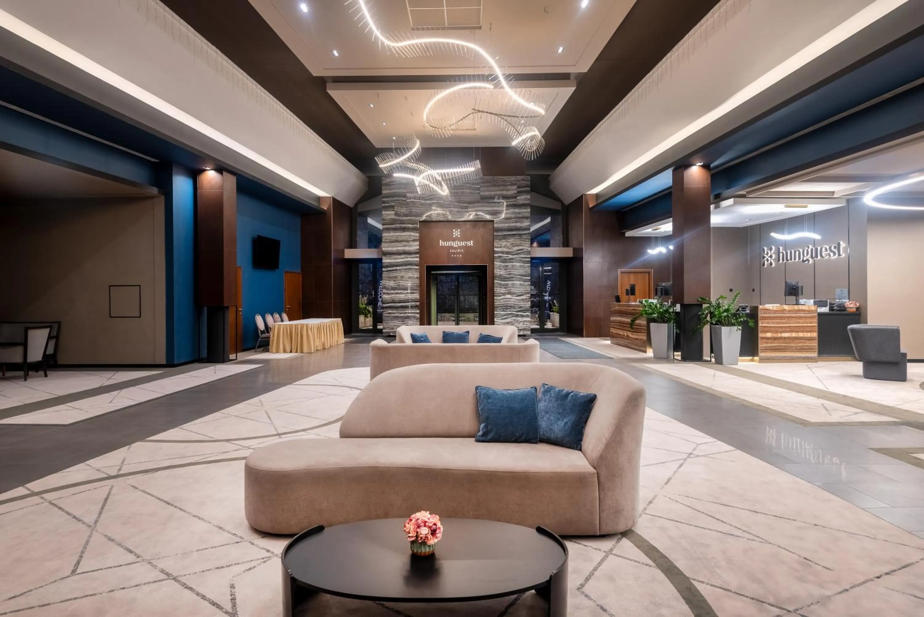 Lobby or reception in Hunguest Saliris