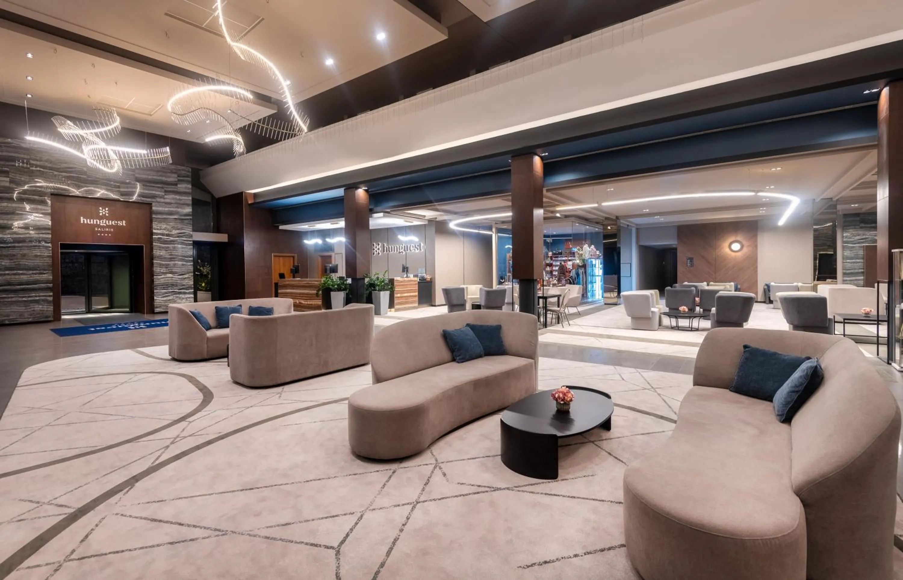 Lobby or reception in Hunguest Saliris
