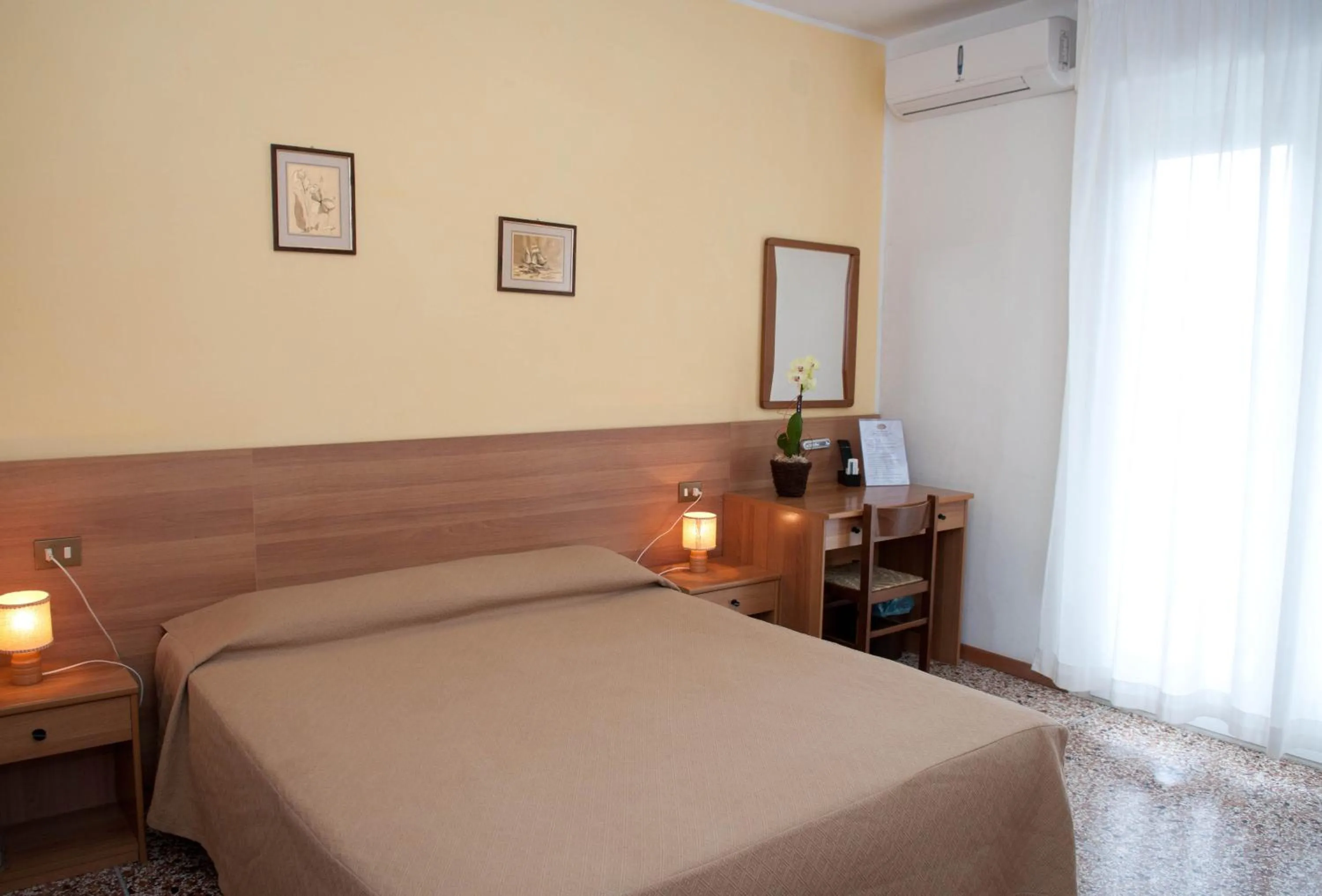 Bed in Pensione Imperia