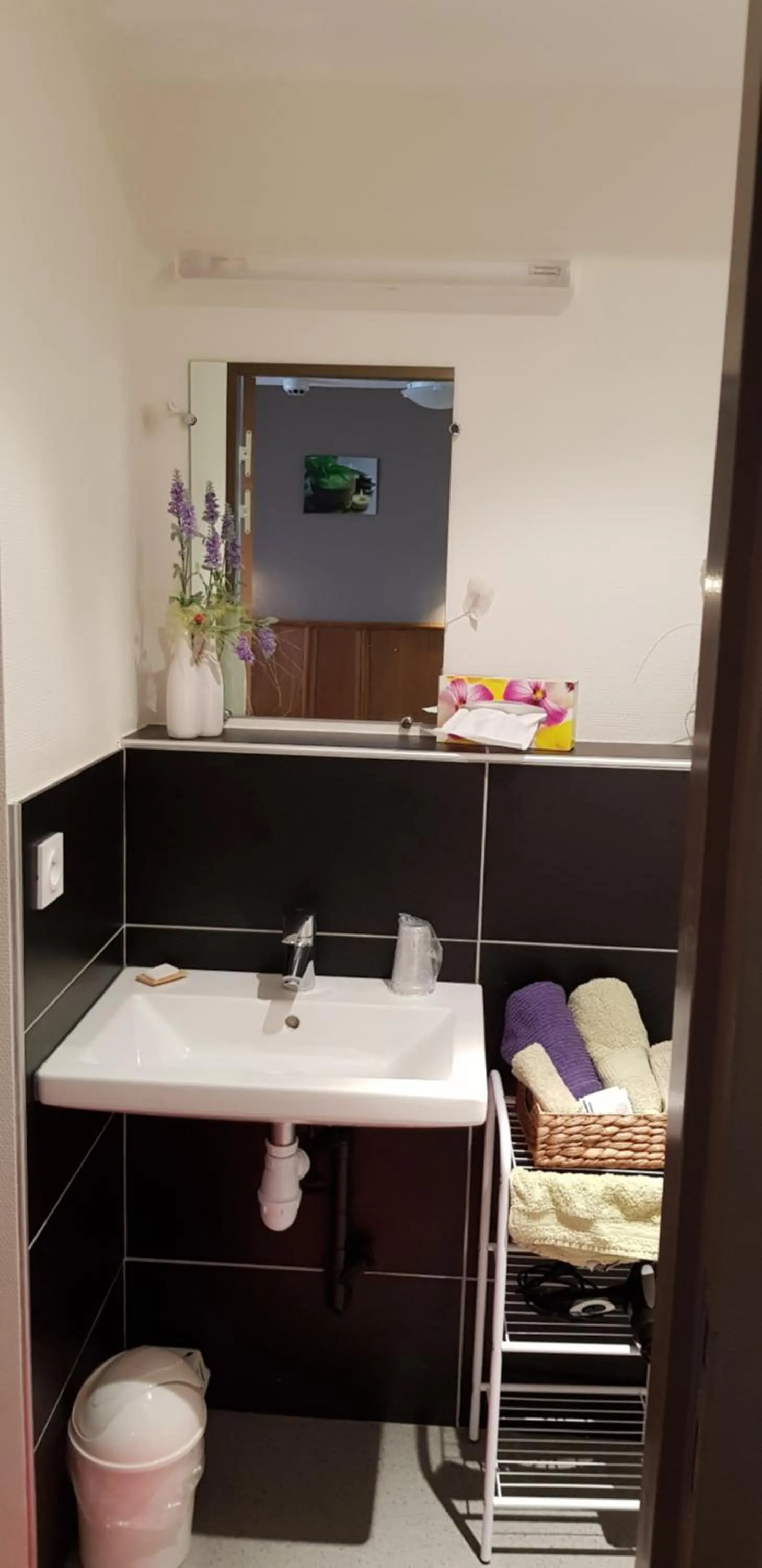 Bathroom in Au Bosquet Fleuri