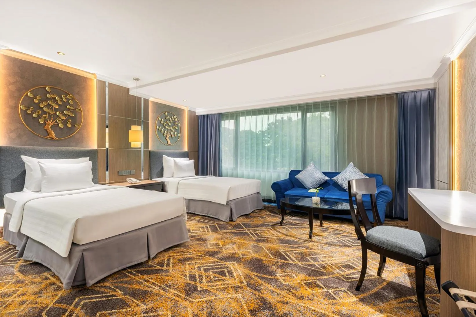 Bed in Aston Tropicana Hotel Bandung