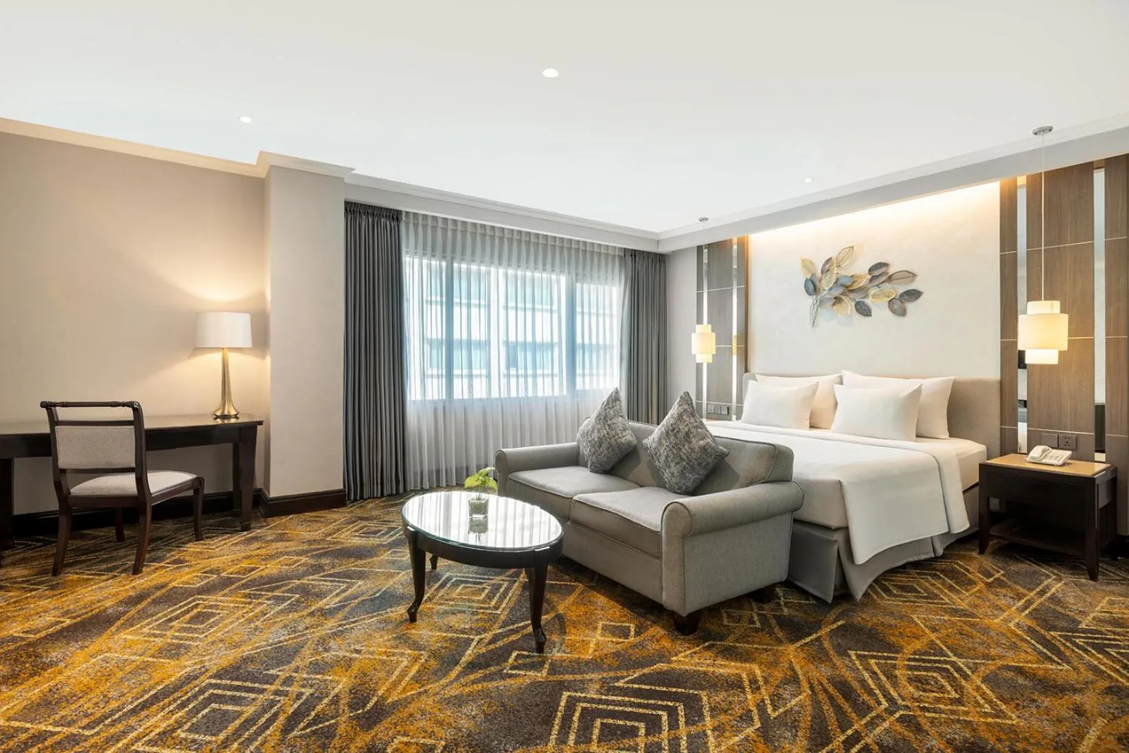 Bed in Aston Tropicana Hotel Bandung