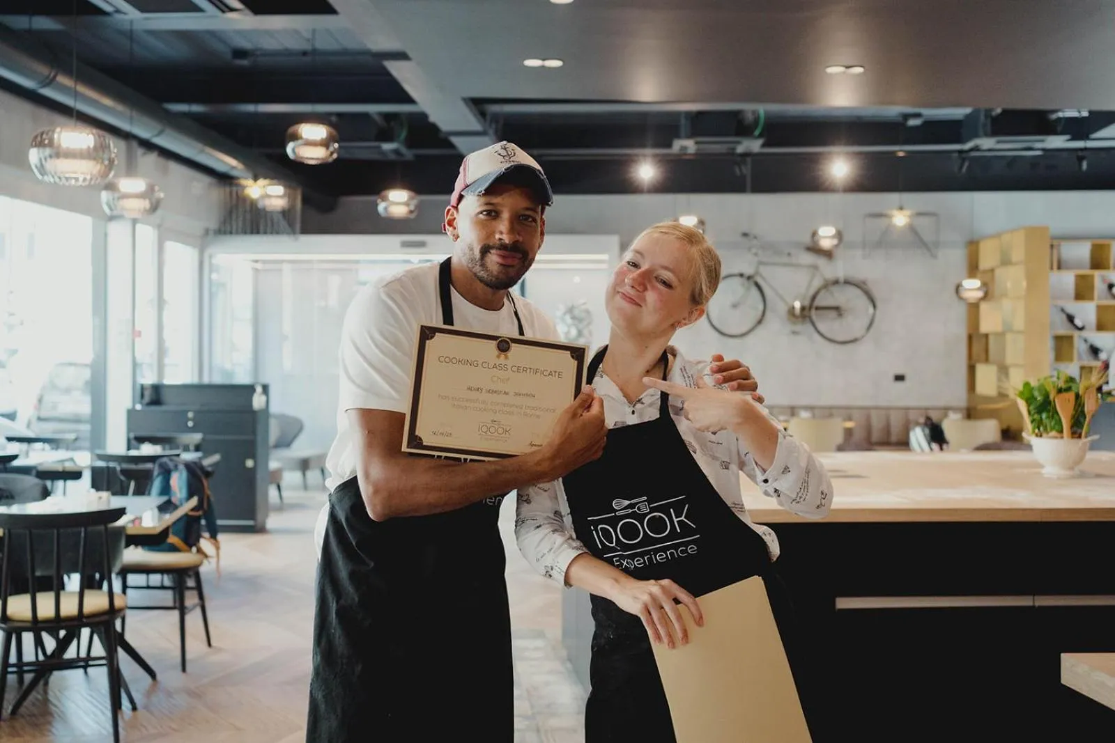 Food in iQ Hotel Roma