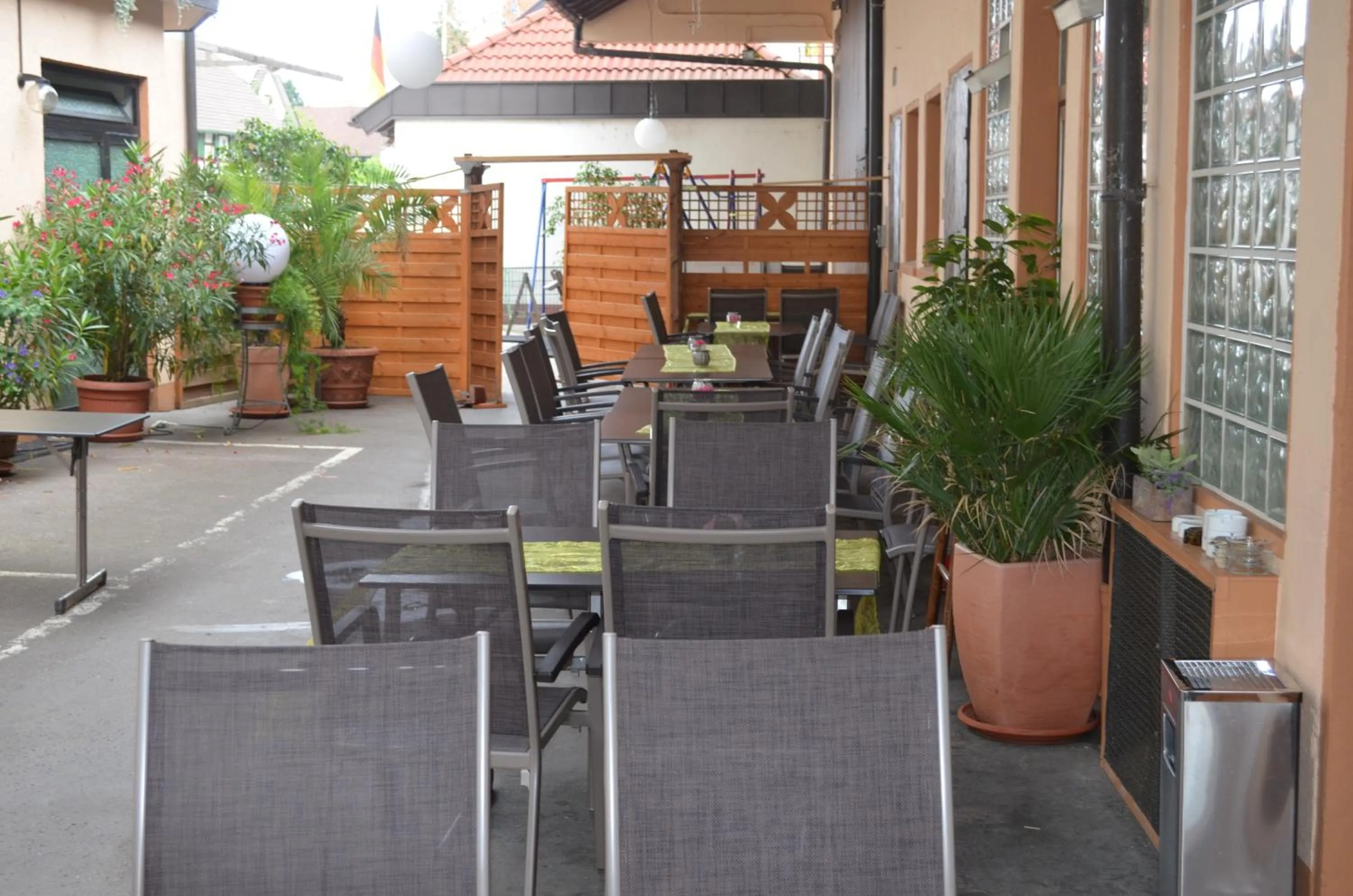 Patio in Hotel Landgasthof Blume