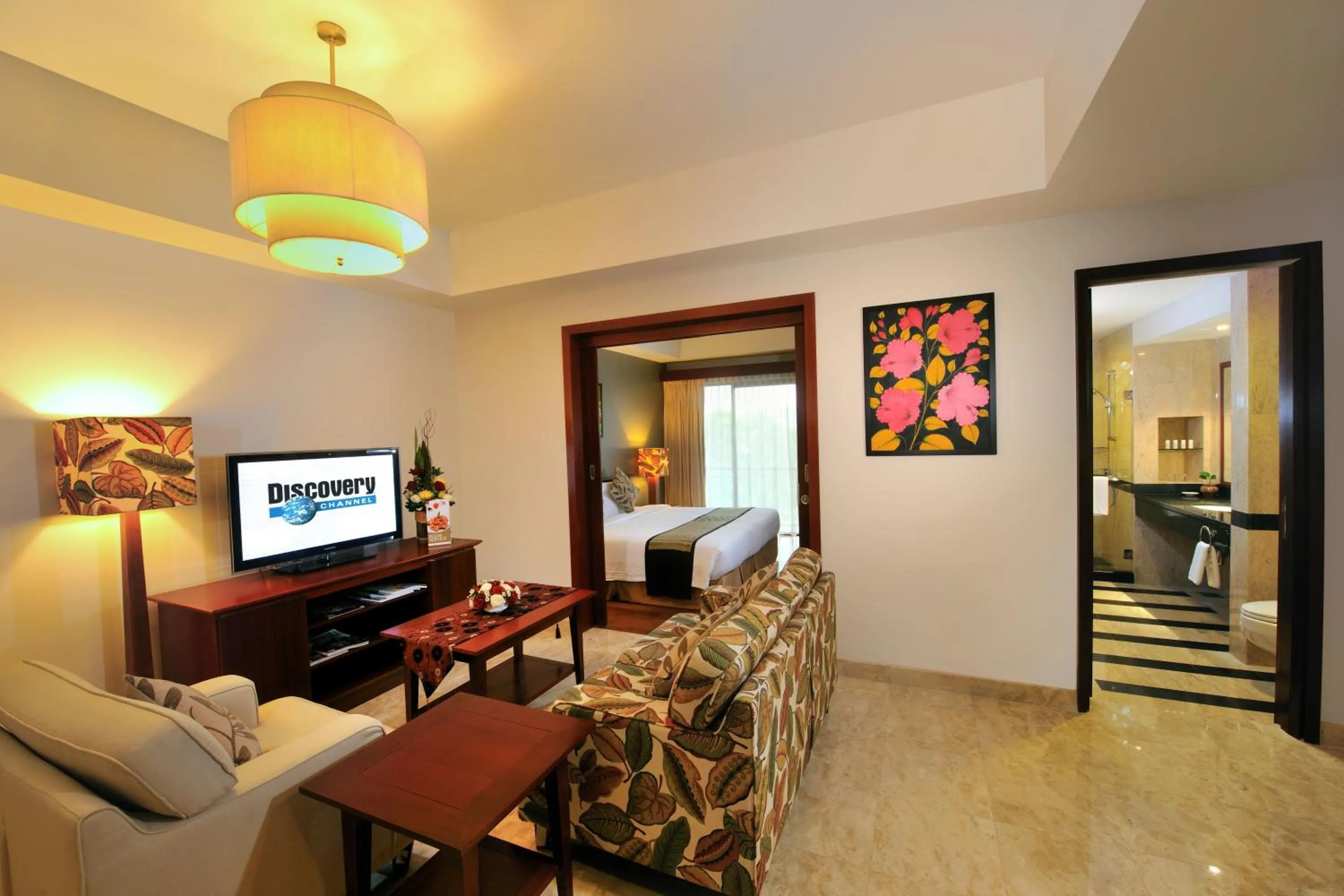 Living room, Bed in Pulai Springs Resort Official