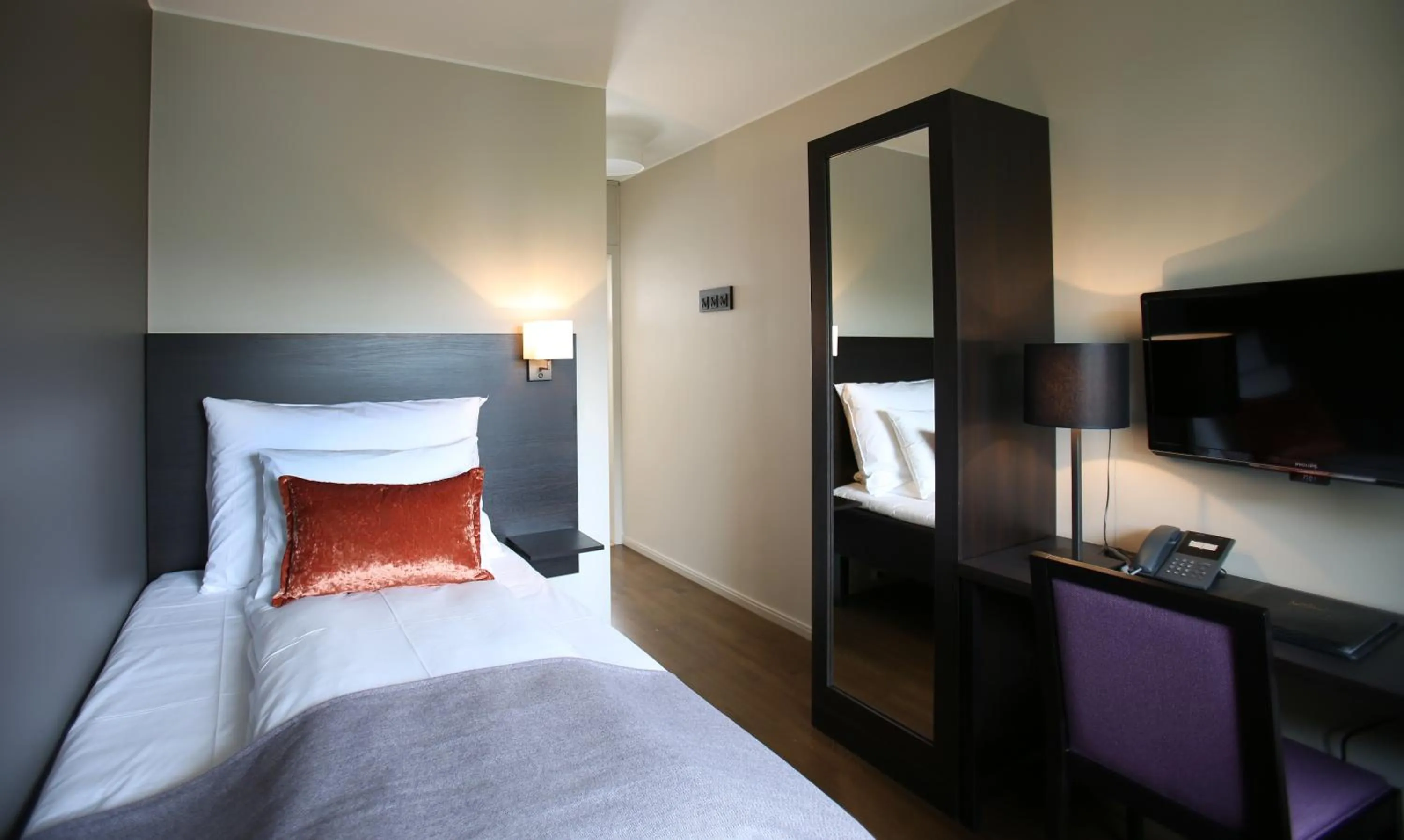 Bed in Grand Hotel Skei - Unike Hoteller