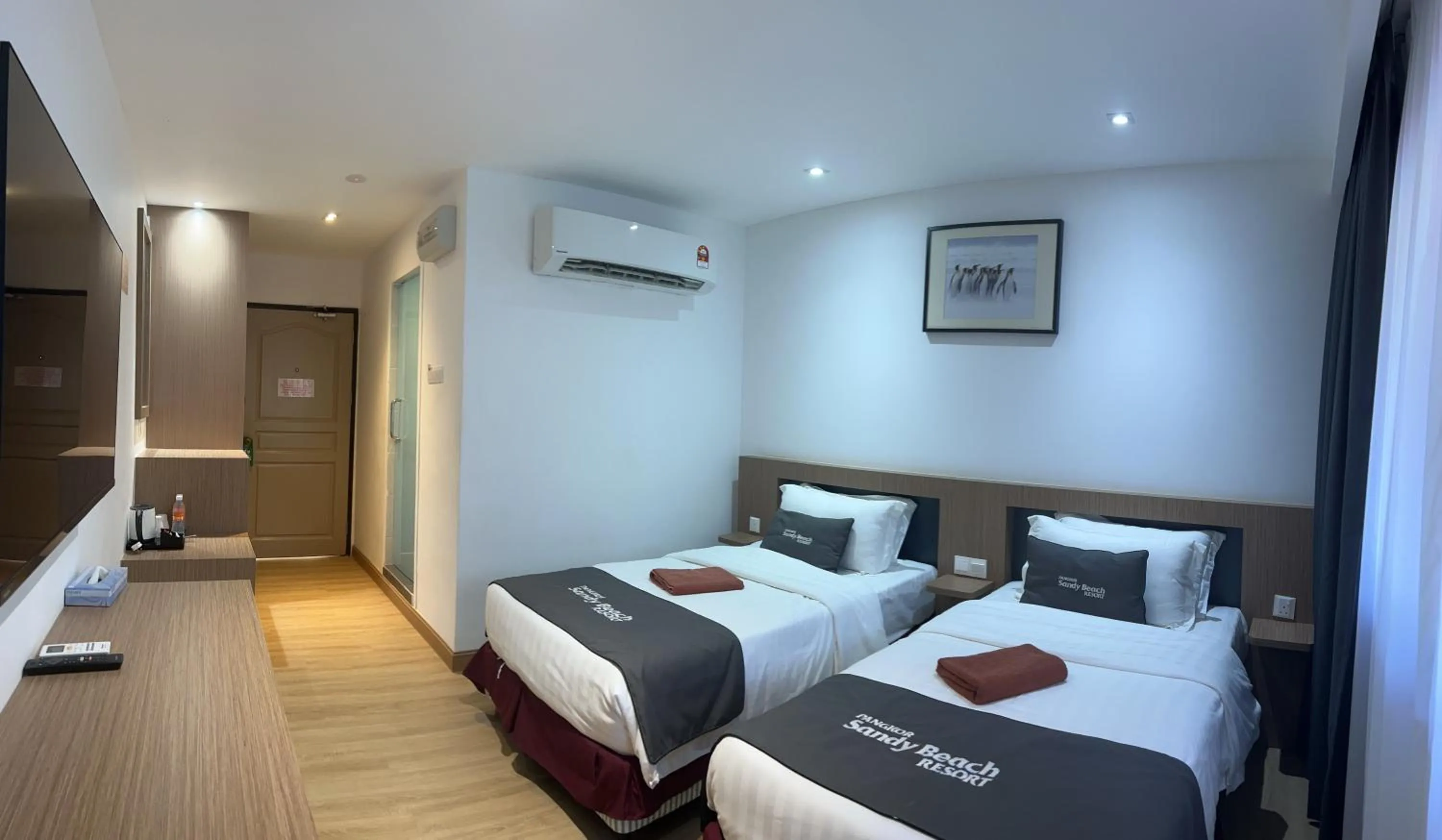 Photo of the whole room, Bed in Pangkor Sandy Beach Resort