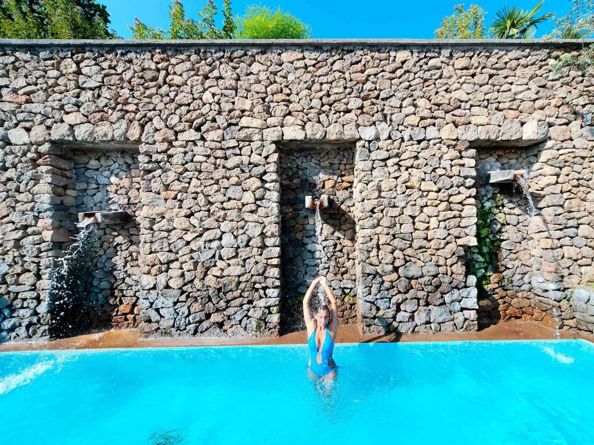 Pool view in Hotel San Lorenzo Thermal Spa
