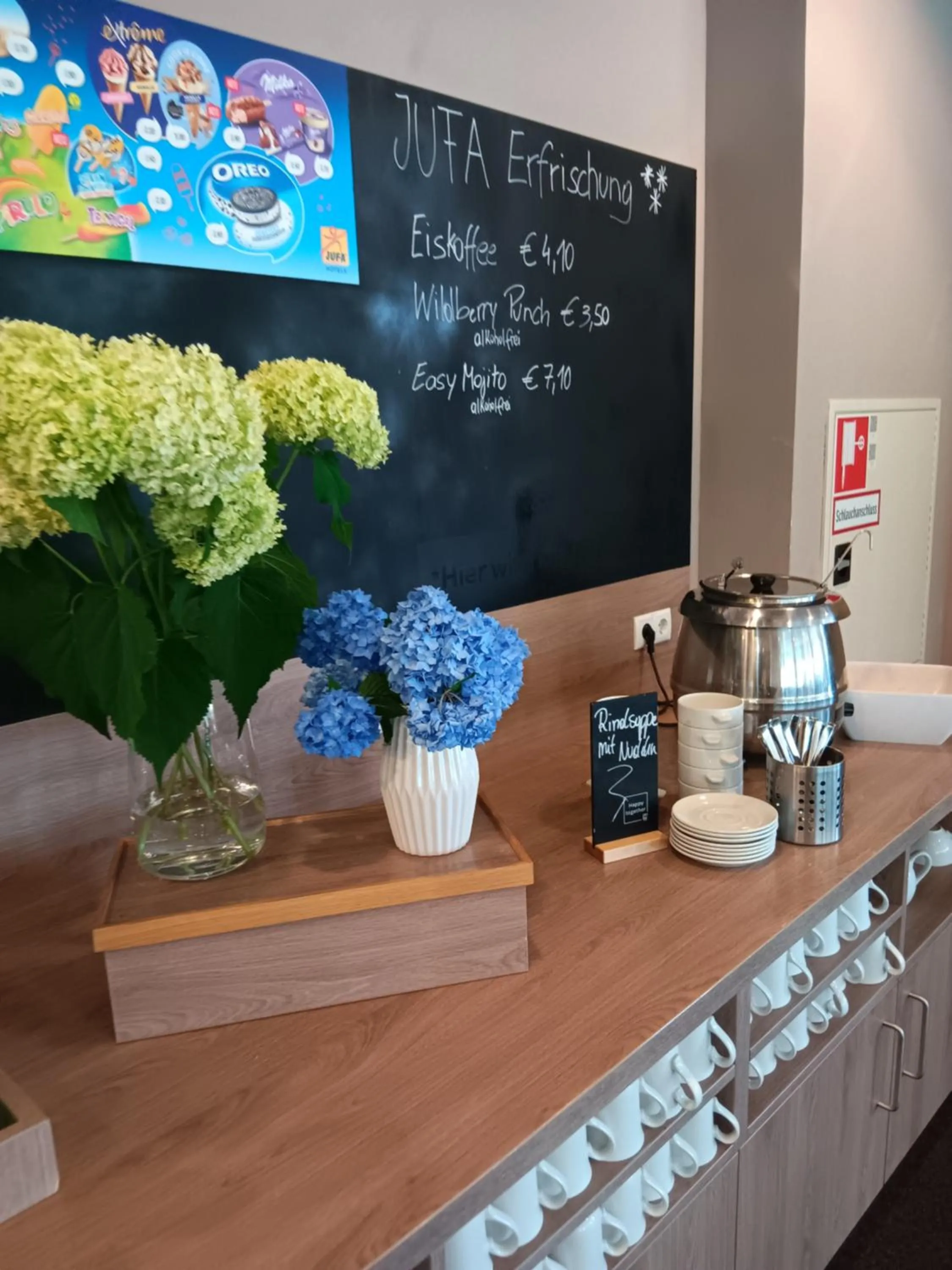 Restaurant/places to eat in JUFA Hotel Graz Süd - Self Check-in