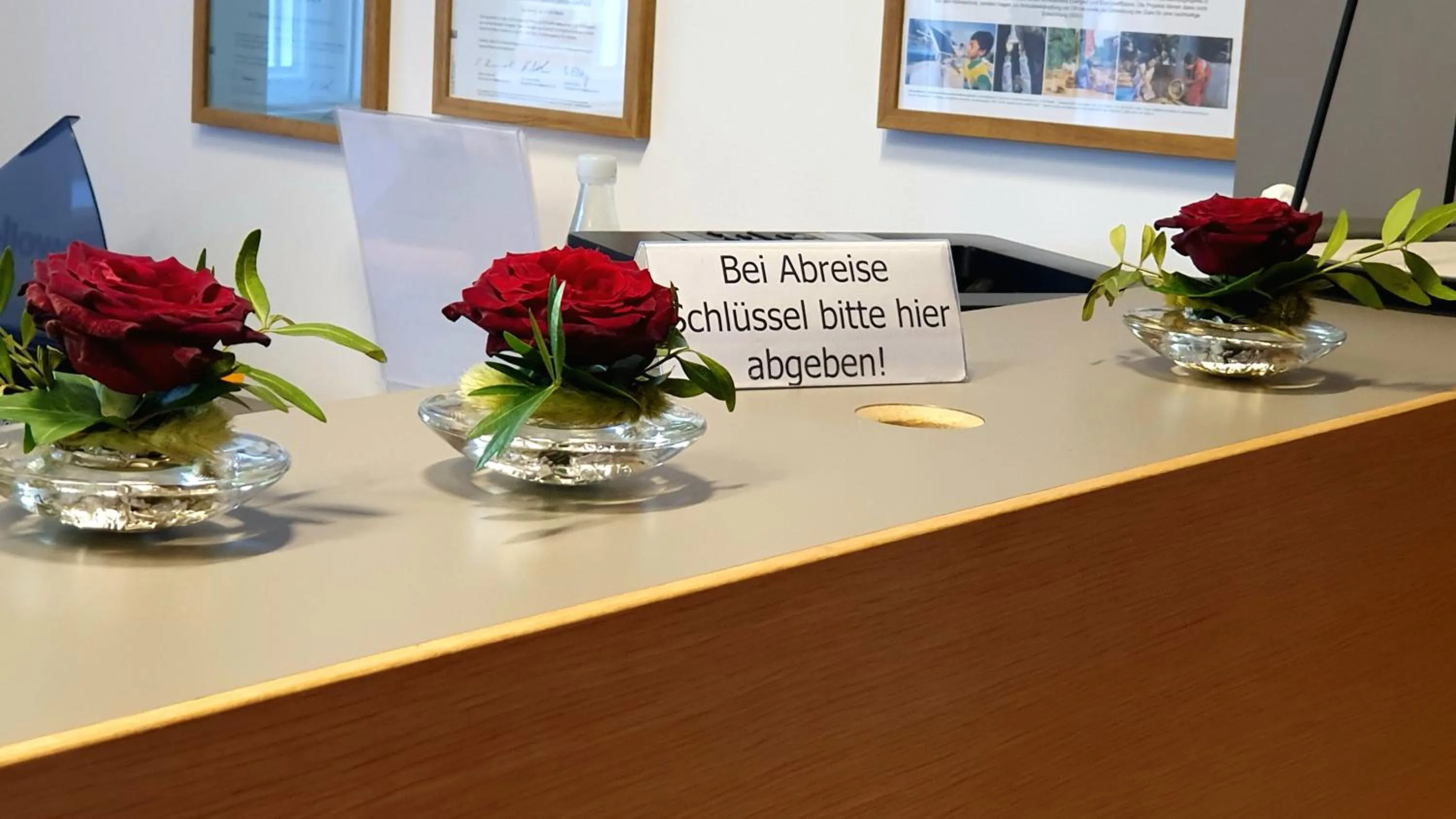 Lobby or reception in Gäste- und Tagungshaus am Glockengarten