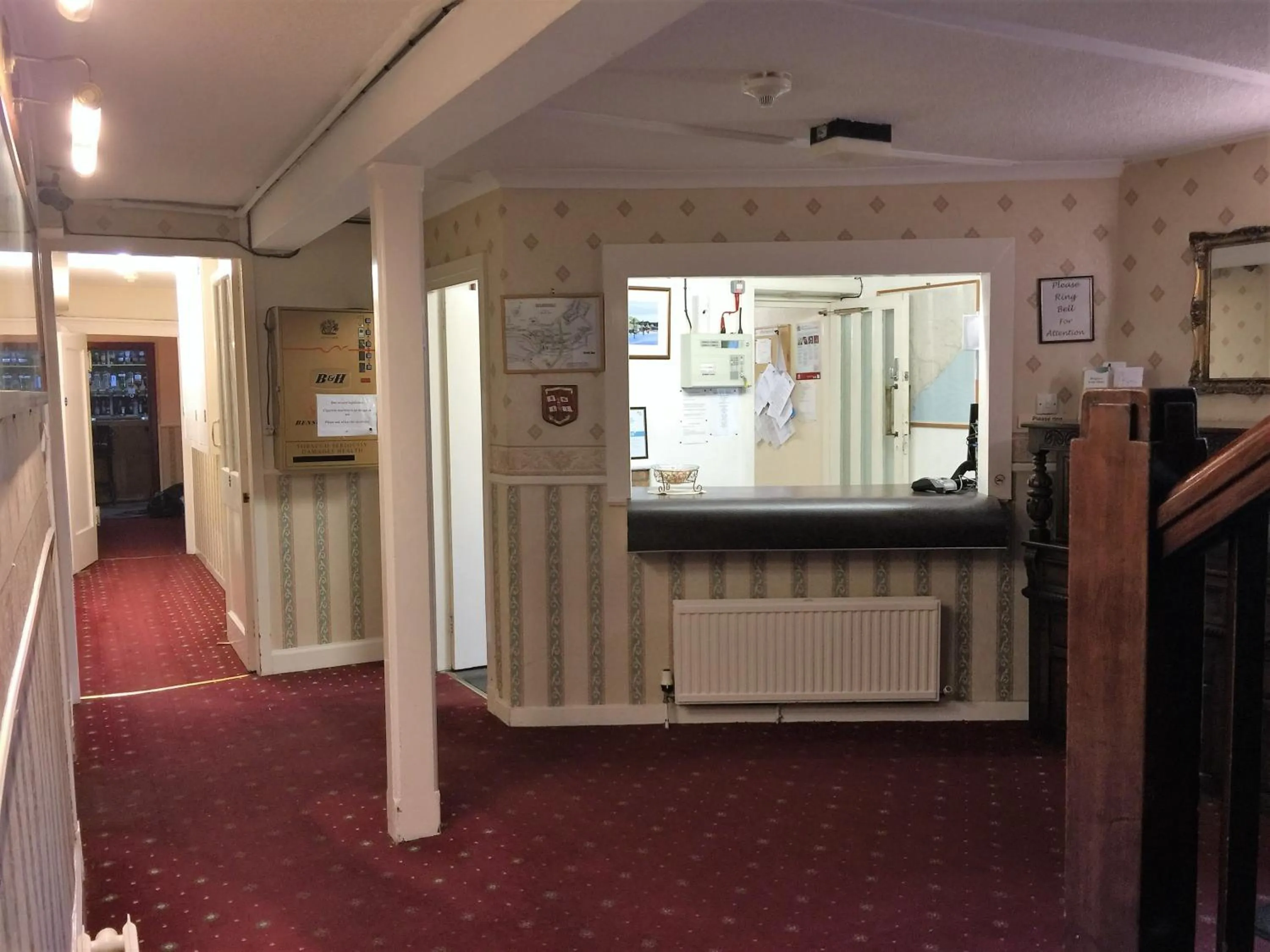 Lobby or reception in Belgrave Arms Hotel