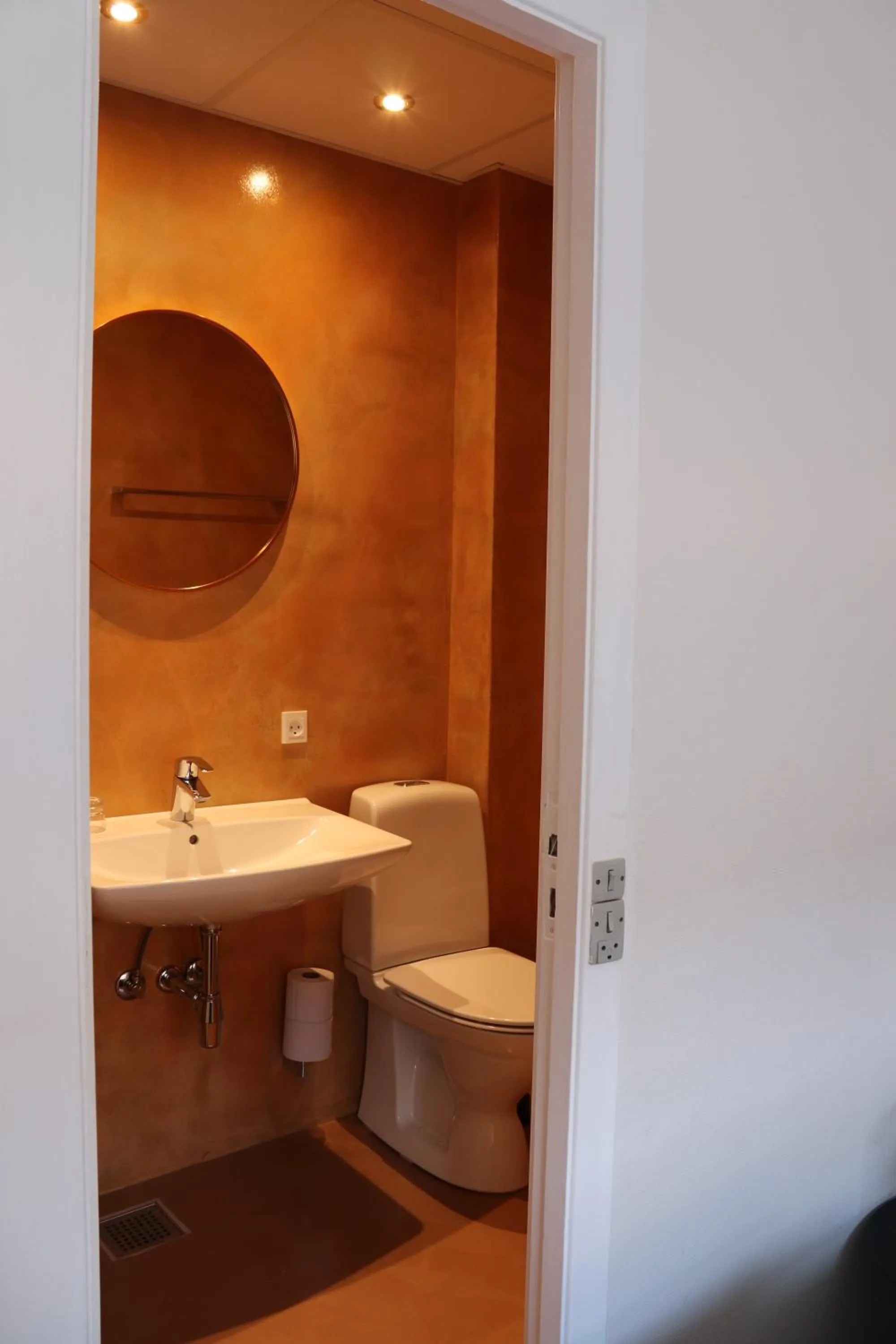 Bathroom in Milling Hotel Ansgar