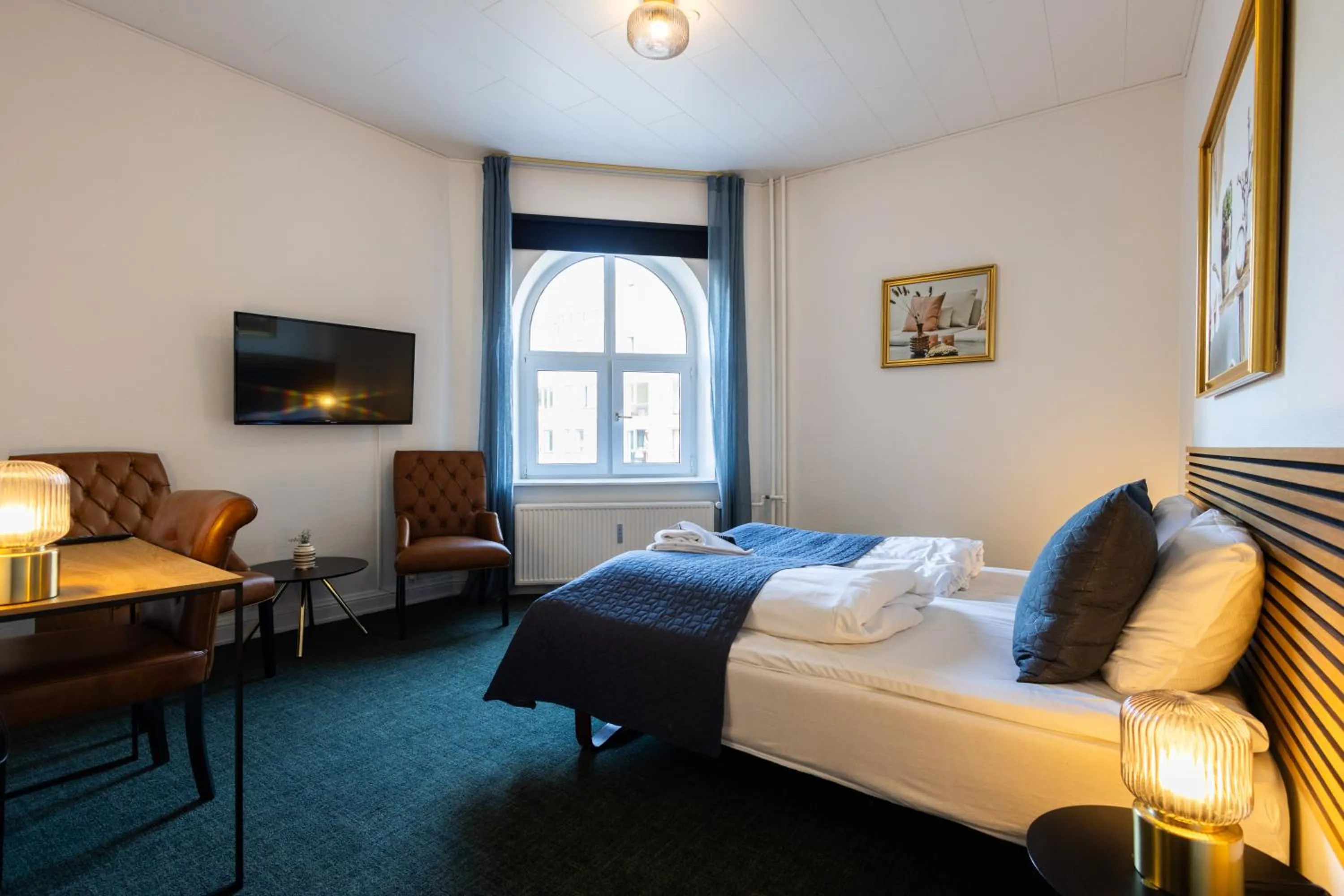 Bedroom, Bed in Milling Hotel Ansgar