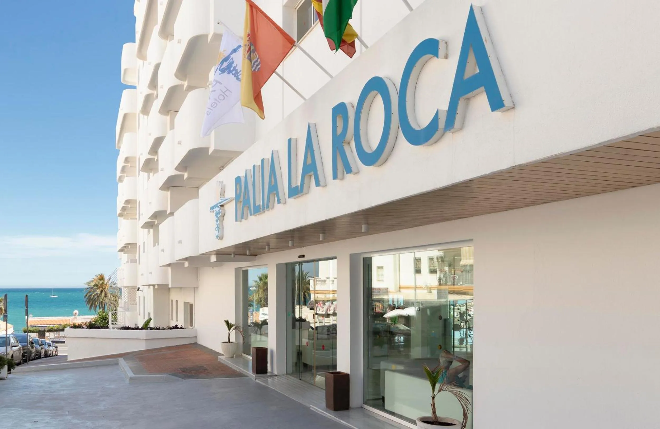 Facade/entrance in Hotel Palia La Roca