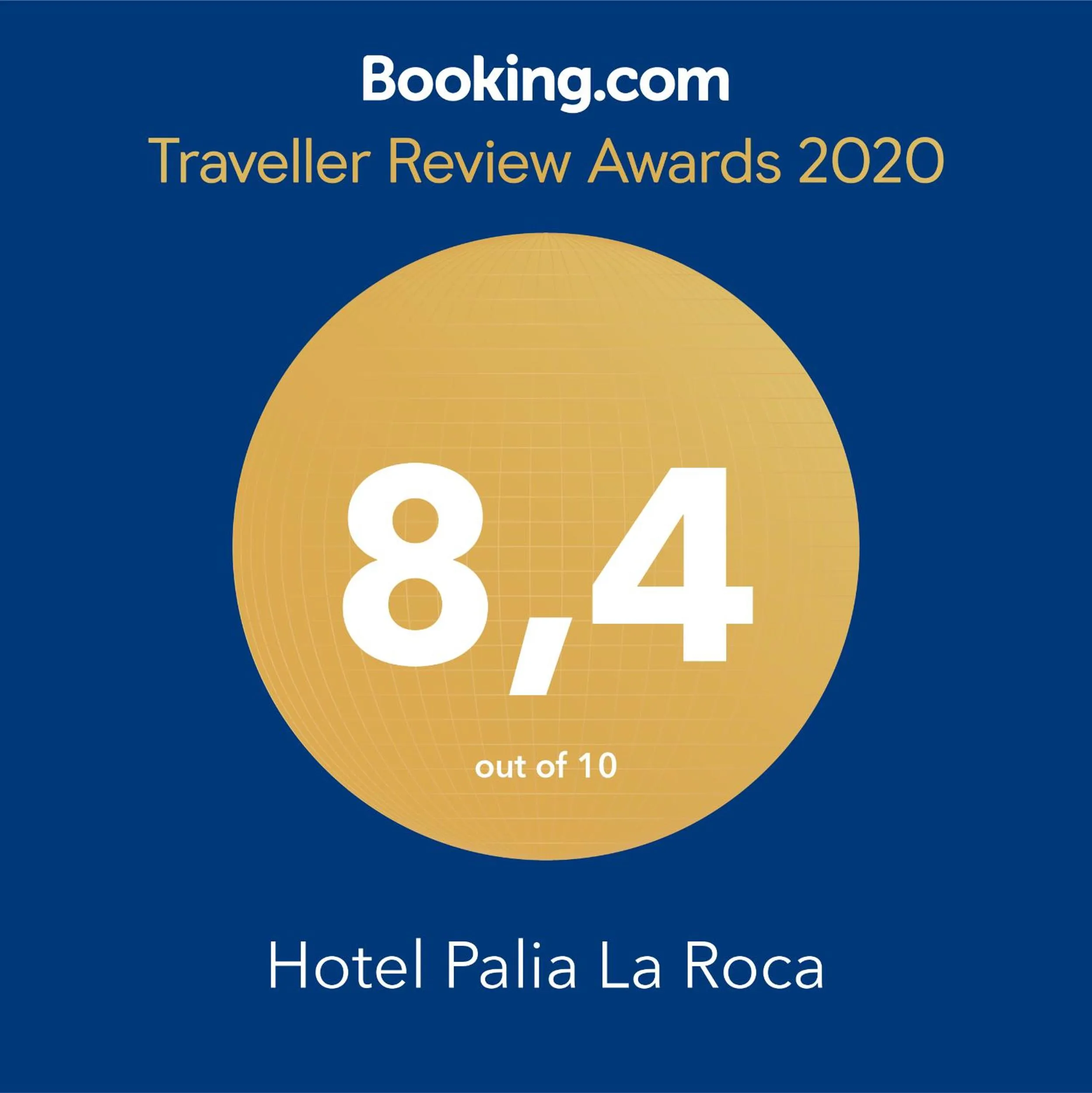Logo/Certificate/Sign in Hotel Palia La Roca