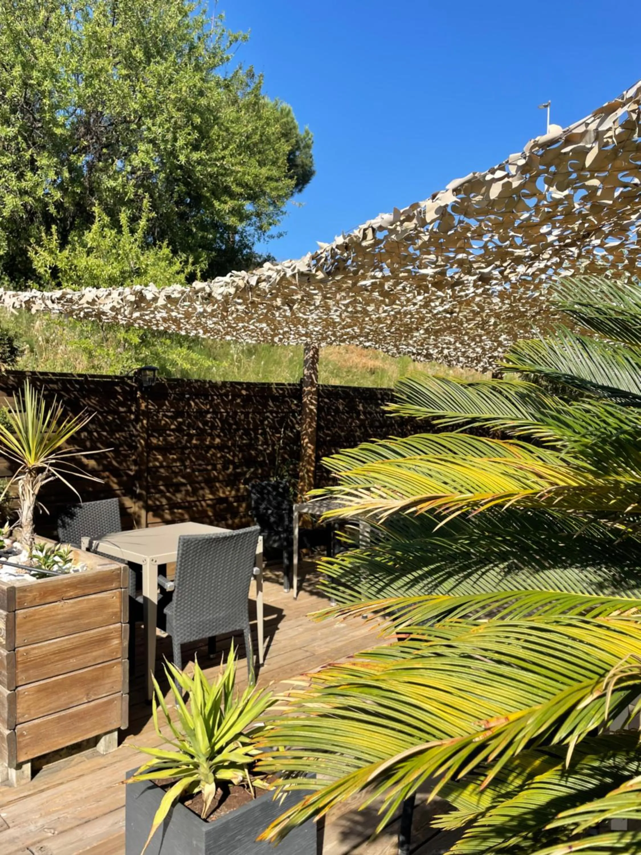 Patio in Campanile Montpellier Ouest - Croix D'Argent