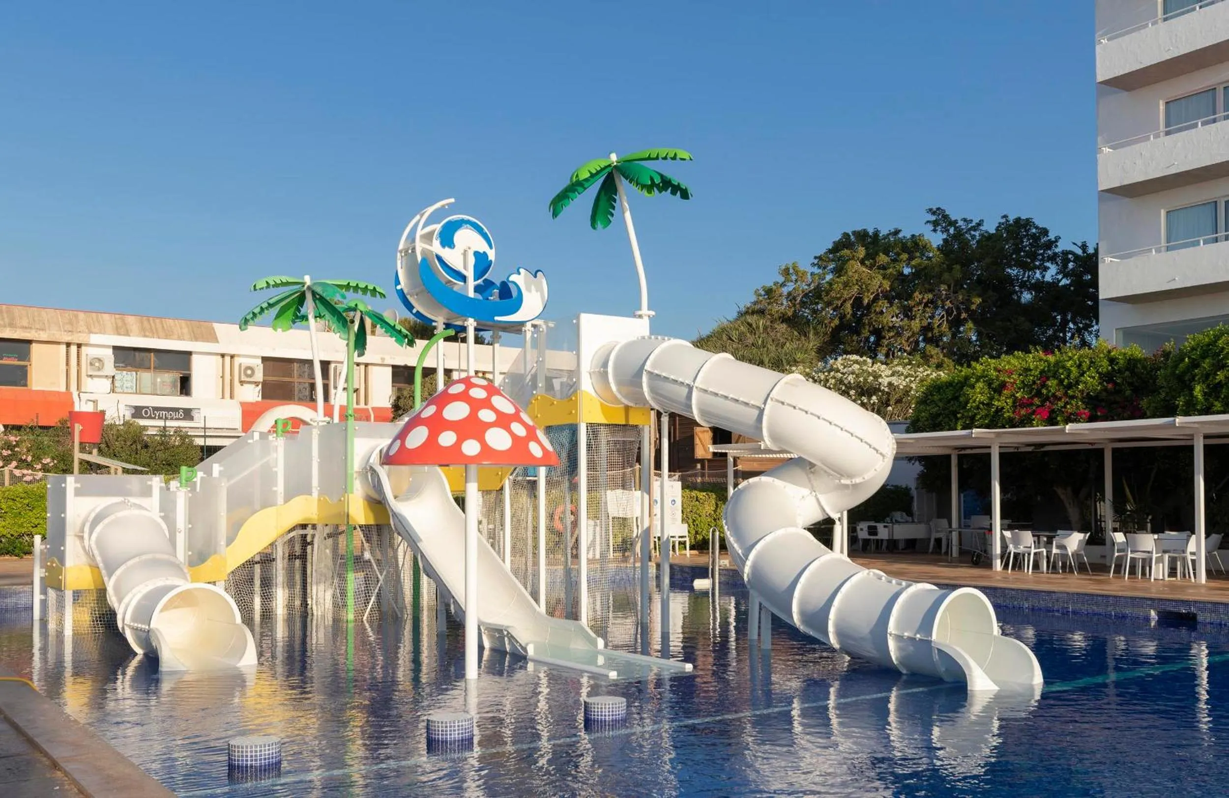 Aqua park in Hotel Palia Maria Eugenia
