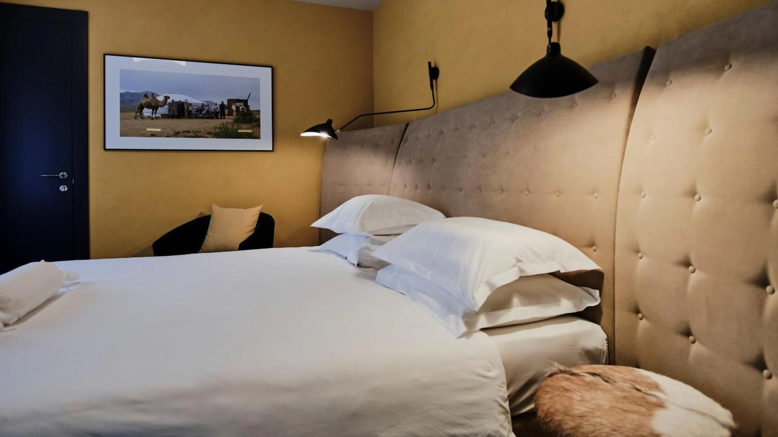 Bed in Vozdvyzhensky Boutique Hotel