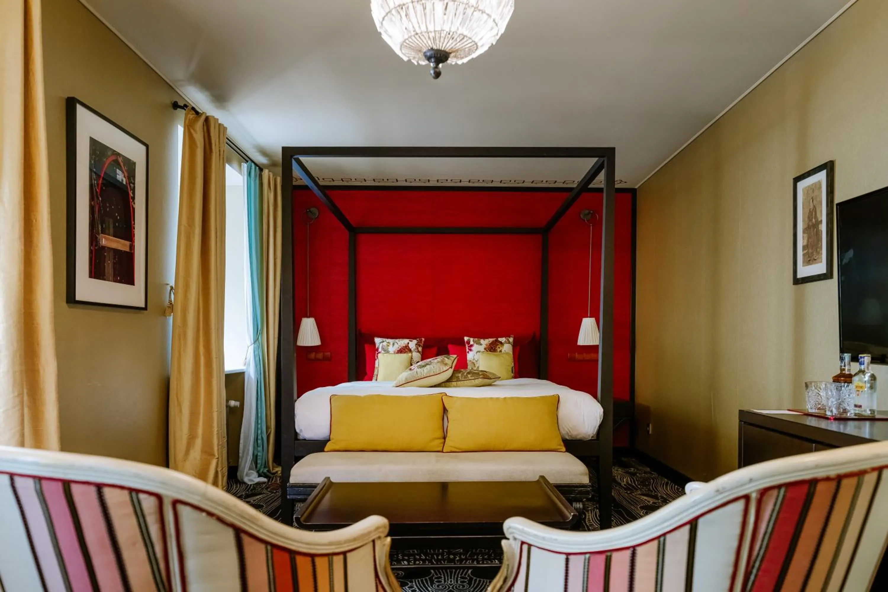 Bed in Vozdvyzhensky Boutique Hotel